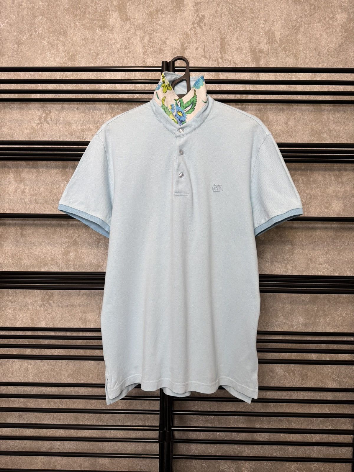 Etro Vintage Rare Etro Milano Polo Size US L / EU 52-54 / 3 - 1 Thumbnail