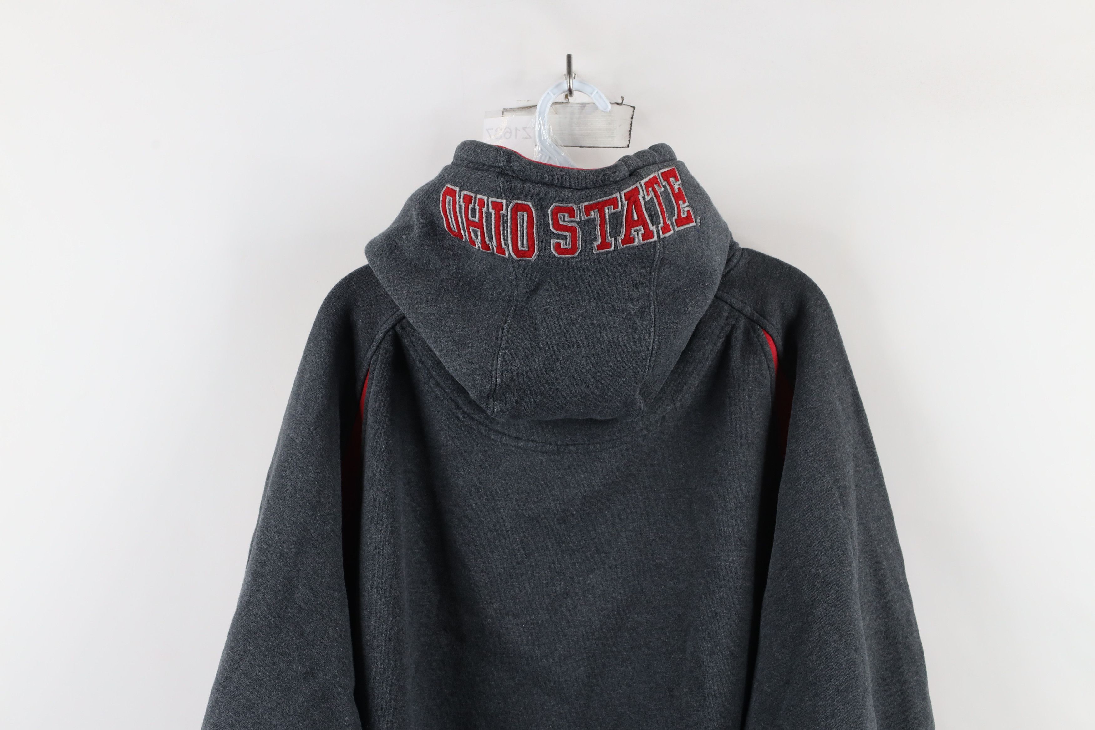 Vintage Vintage Spell Heavyweight Ohio State University Hoodie Gray Size US XXL / EU 58 / 5 - 14 Thumbnail
