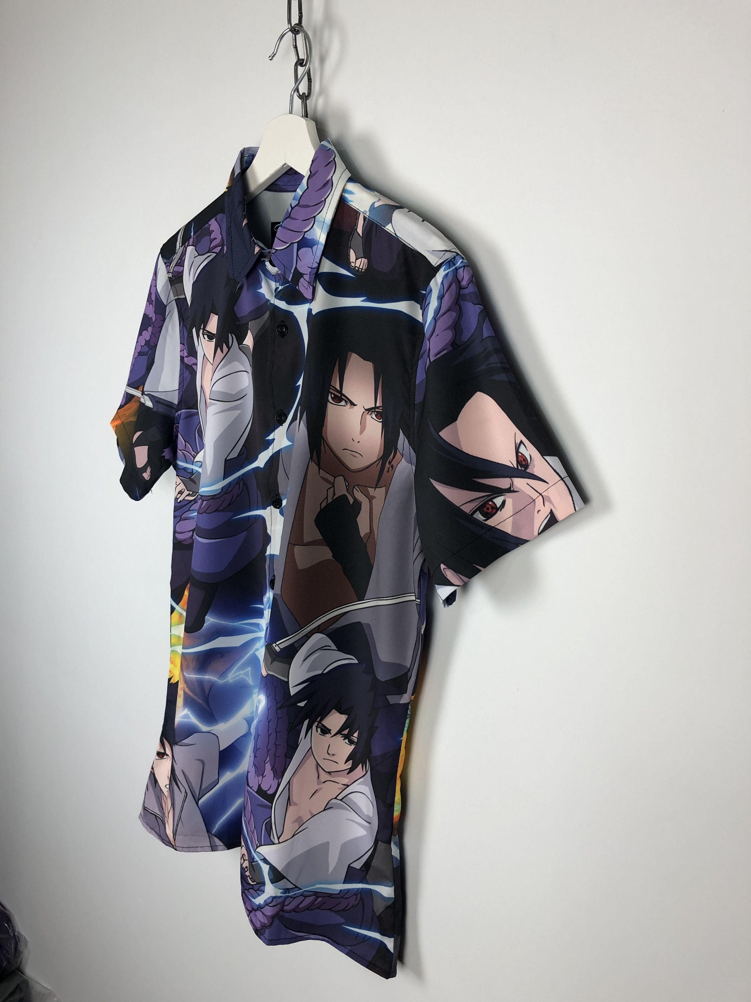 Anime Reason Naruto Shirt Sasuke Overprinted size S Size US S / EU 44-46 / 1 - 5 Thumbnail
