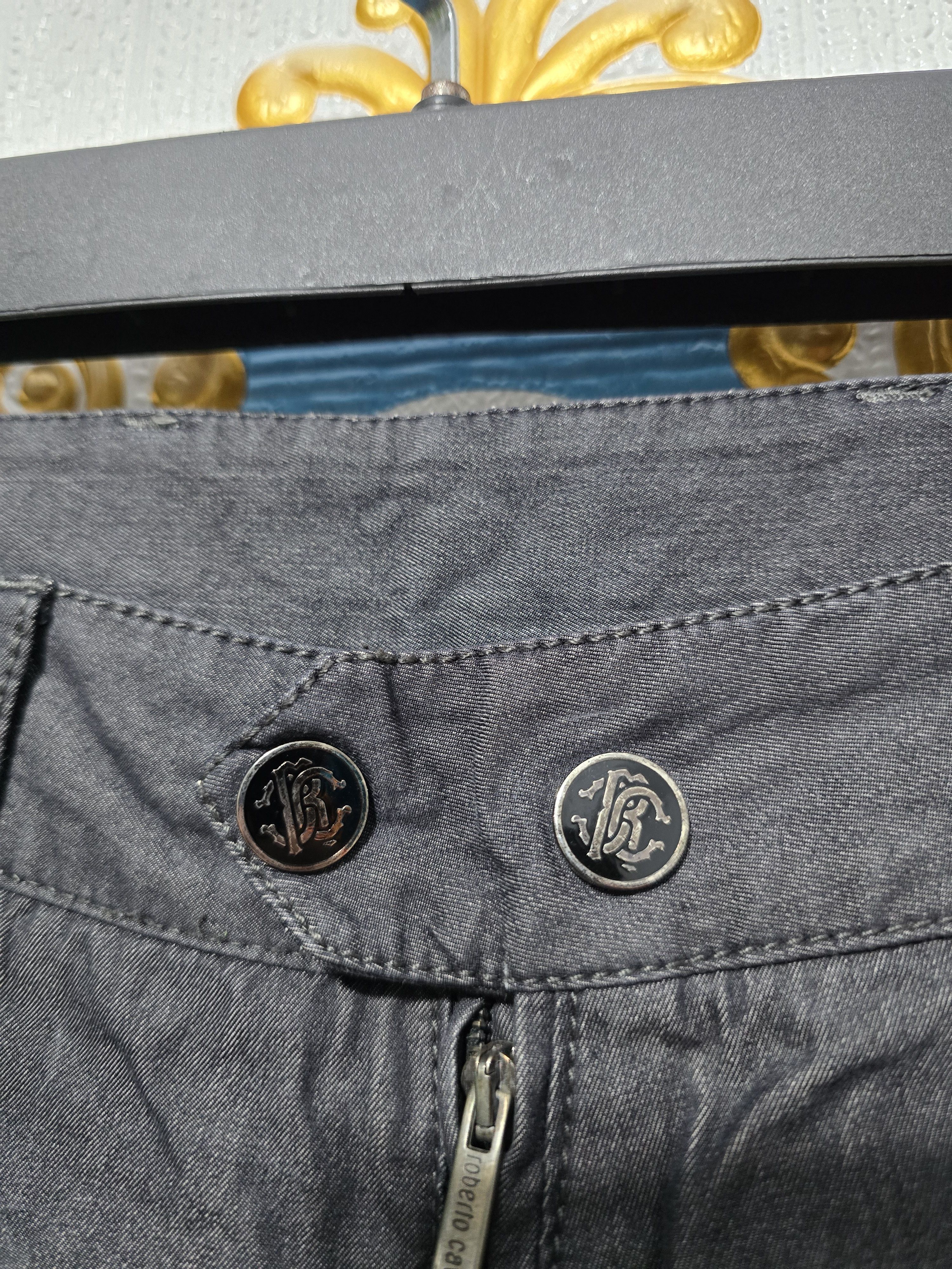 Roberto Cavalli ROBERTO CAVALLI biker pants. vintage 2000' , EXCELLENT COND. Size US 32 / EU 48 - 5 Thumbnail