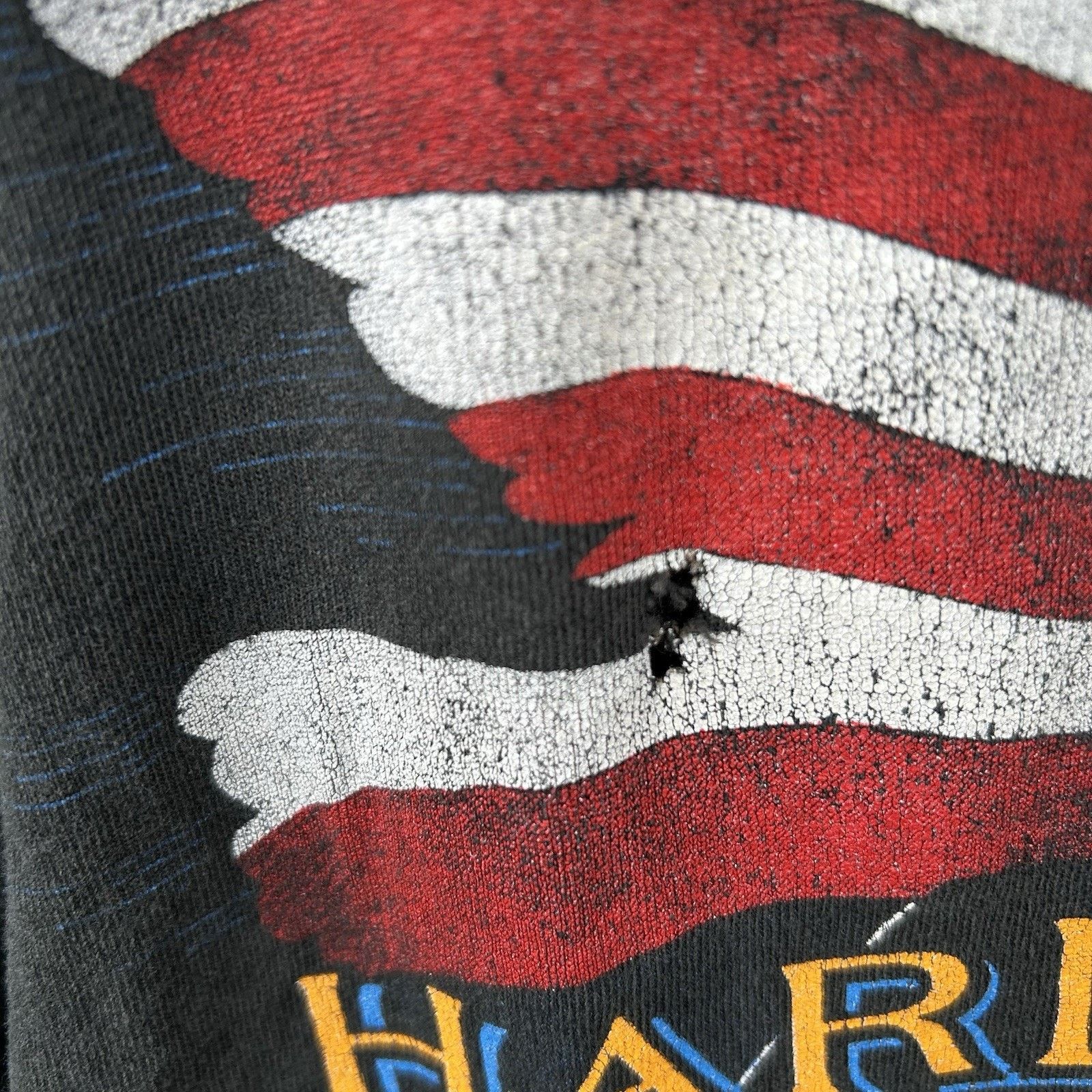 Harley Davidson 1989 Harley Davidson Eagle 3D Emblem “black” Tee Size M Size US M / EU 48-50 / 2 - 8 Thumbnail