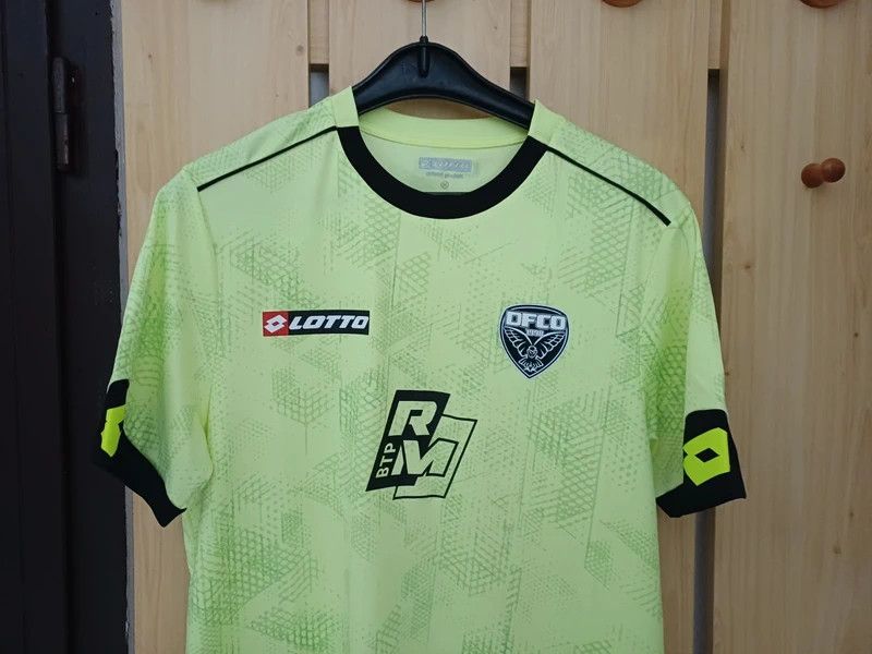 Lotto Sport Dijon FCO (Ligue 1) Lotto Football Shirt 2020/21 Season Size US M / EU 48-50 / 2 - 2 Thumbnail