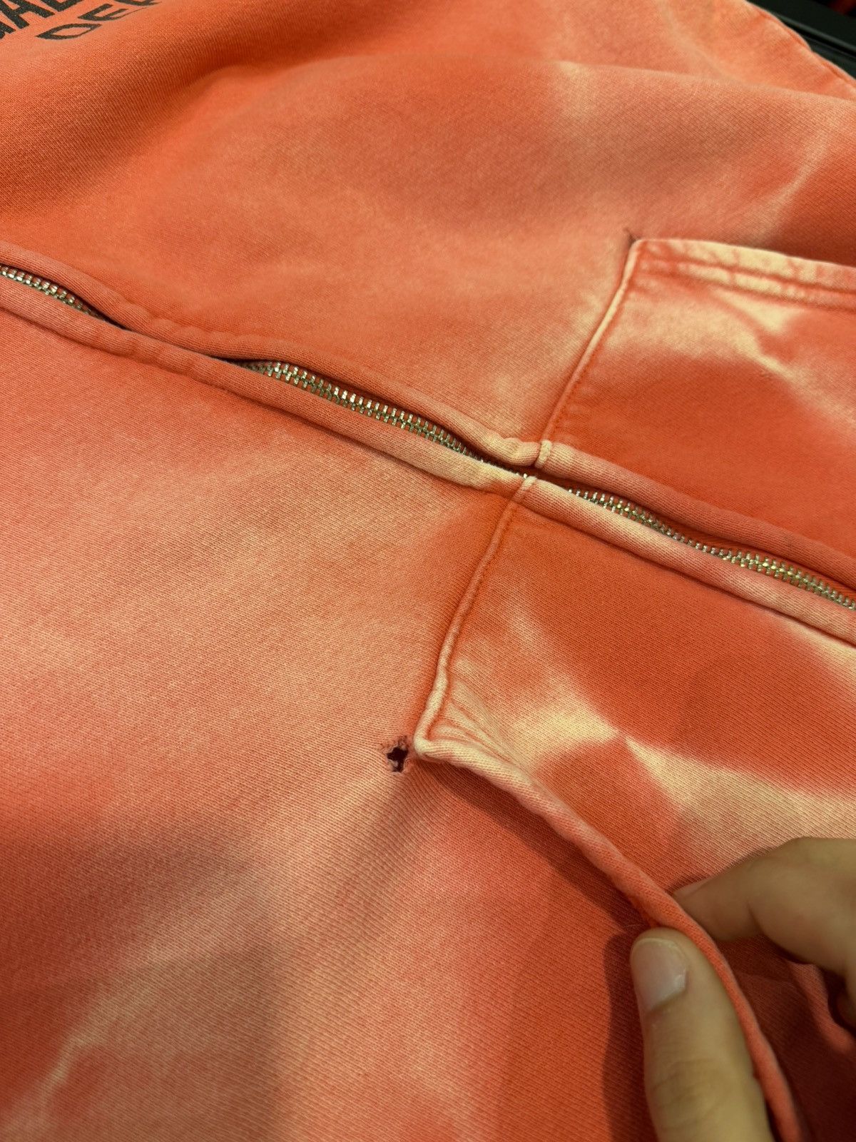 Gallery Dept. Gallery Dept Full Zip Hoodie - Sun Faded Red Size US XL / EU 56 / 4 - 3 Thumbnail