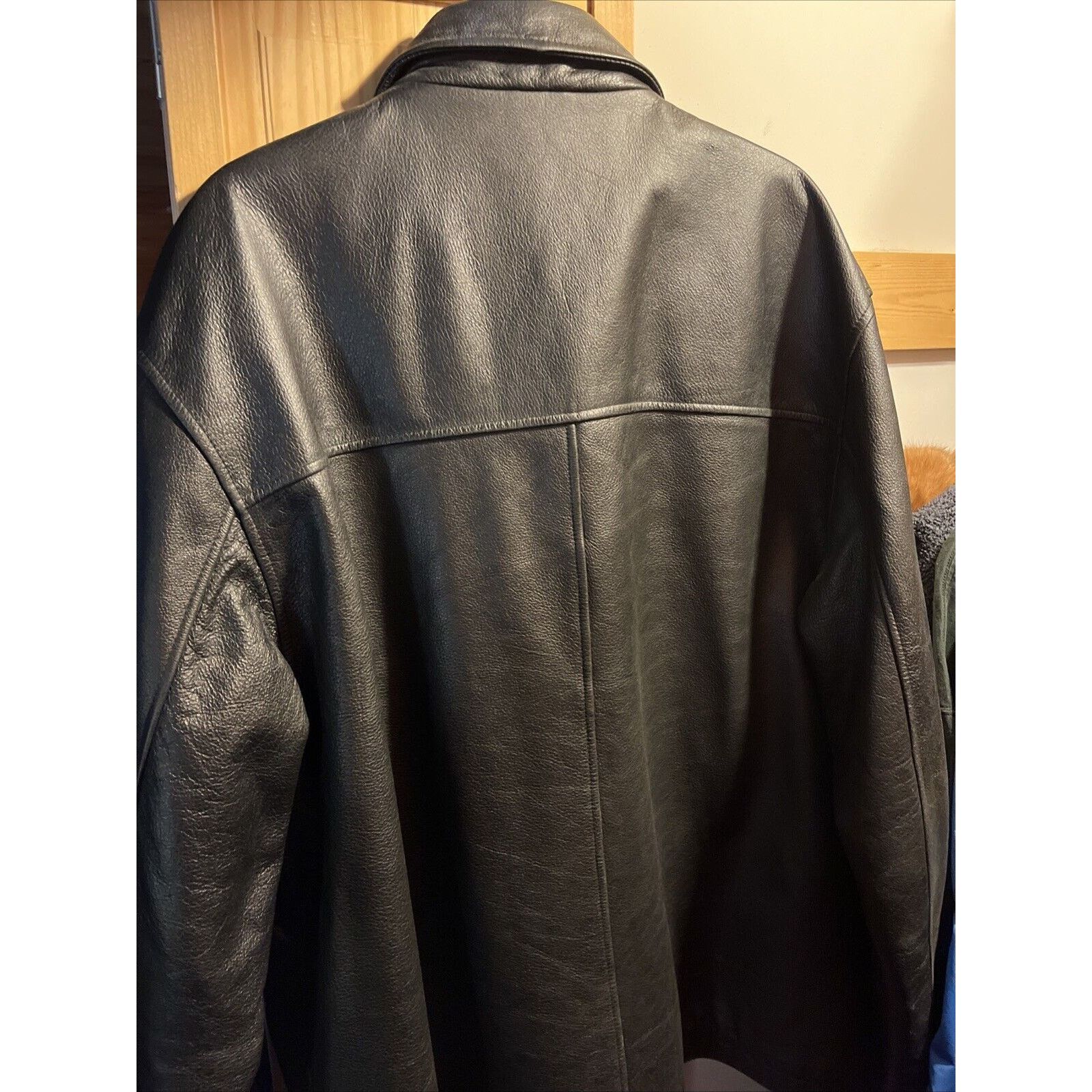 True Grit True Grit Vintage Men’s XL Leather Jacket Black LS Zip Y2K Size US XL / EU 56 / 4 - 14 Thumbnail