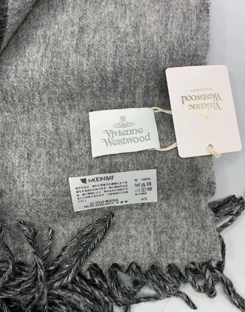 Vivienne Westwood Vivienne Westwood Double-sided wool scarf Size ONE SIZE - 1 Thumbnail
