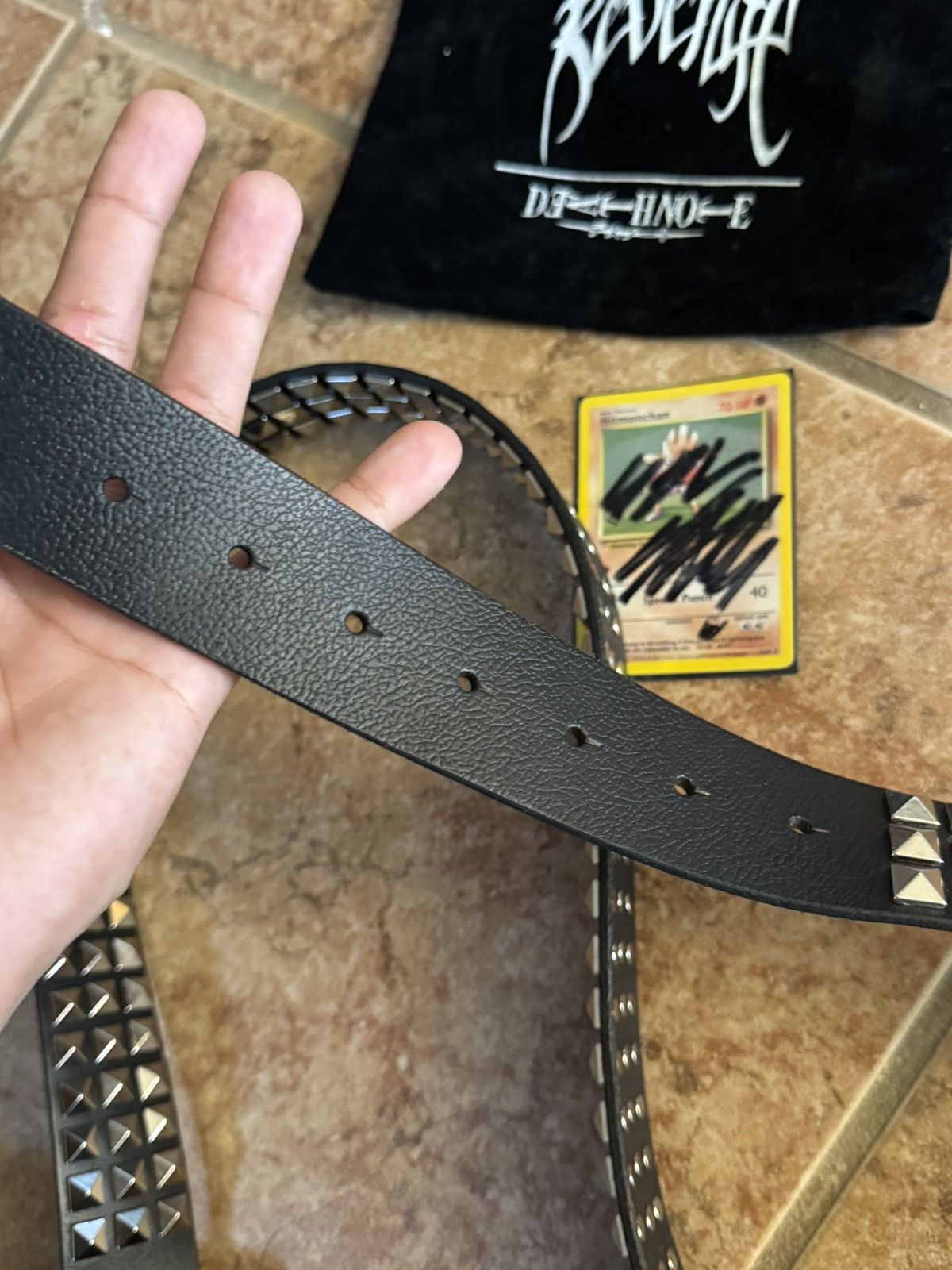 Revenge Revenge Death Note Ryuk belt Size 36 - 4 Thumbnail