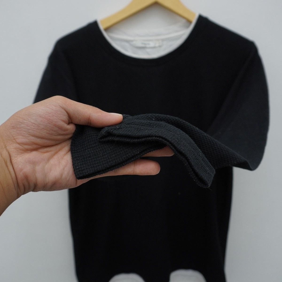 Japanese Brand Layered Effect LS Top Japanese Avant Garde Streetwear Size US L / EU 52-54 / 3 - 10 Thumbnail