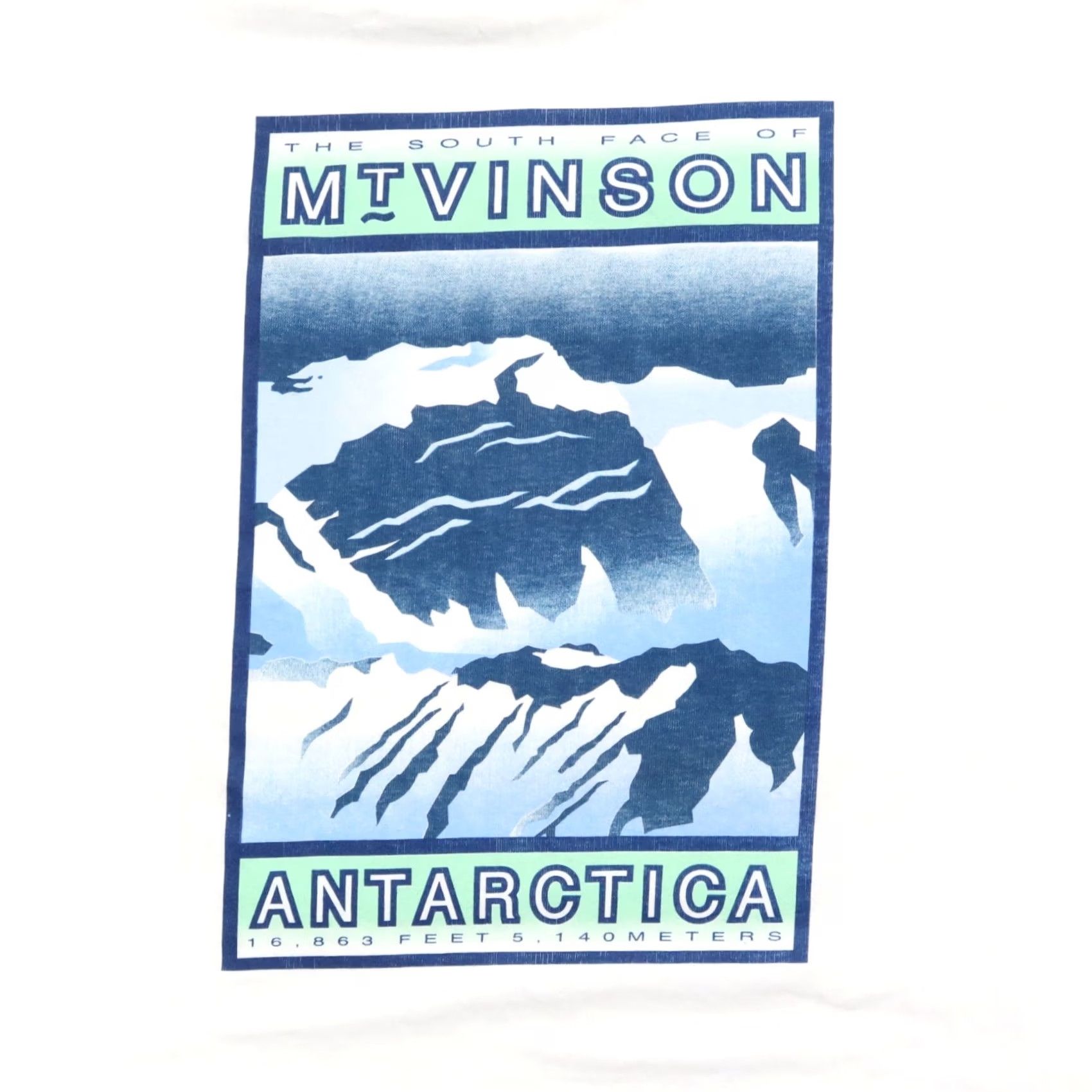 The North Face Vintage 90s North Face Mt Vinson Antarctica Logo Shirt - XL - White - Gently Used - eBay Size US XL / EU 56 / 4 - 2 Thumbnail