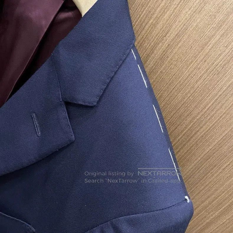 Loro Piana Loro Piana Navy Wool Casual Blazer. Size US XXS / EU 40 - 3 Thumbnail