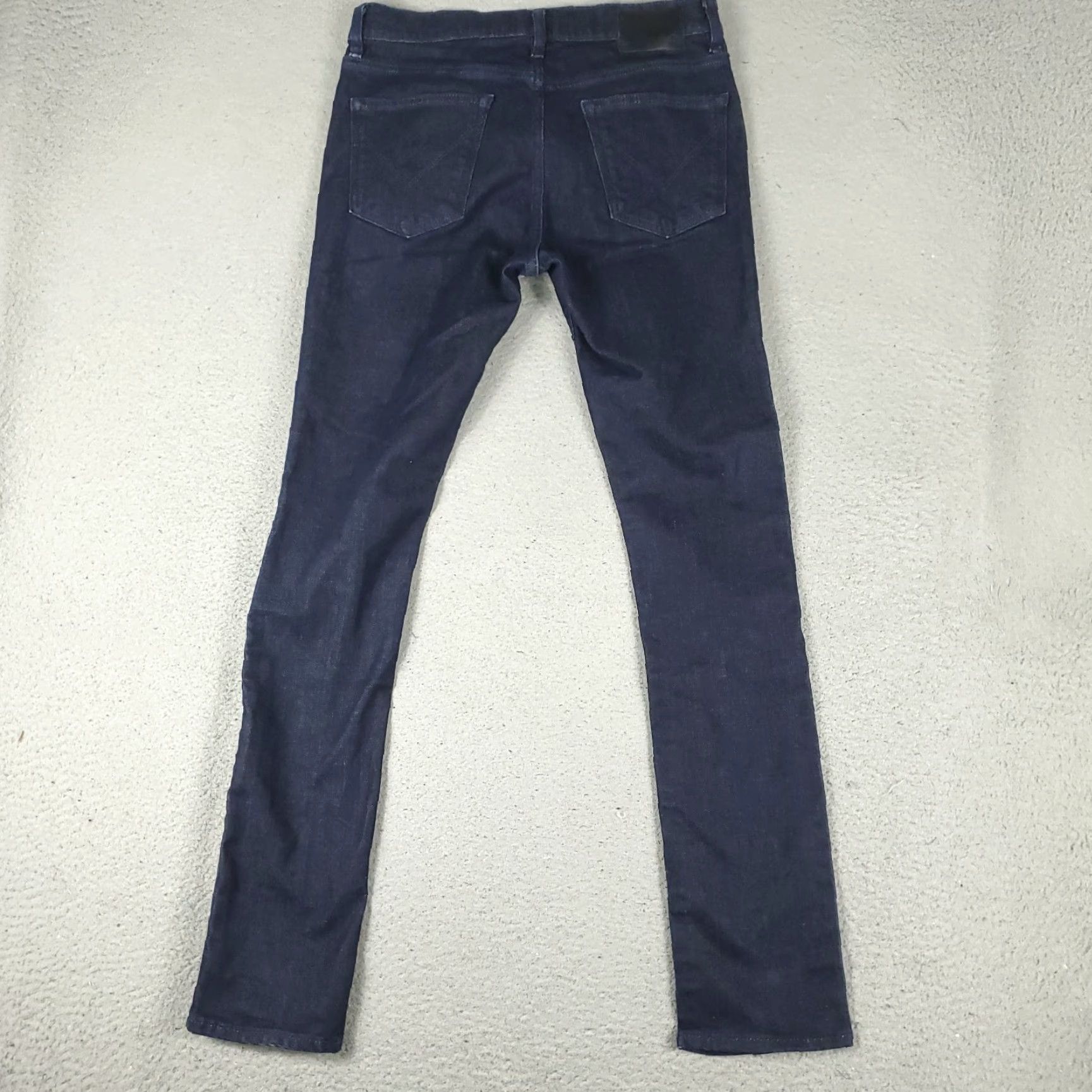 John Varvatos John Varvatos Jeans Mens 29x32 Dark Wash Denim 5-Pocket Regular Fit Blue Size US 29 - 7 Thumbnail