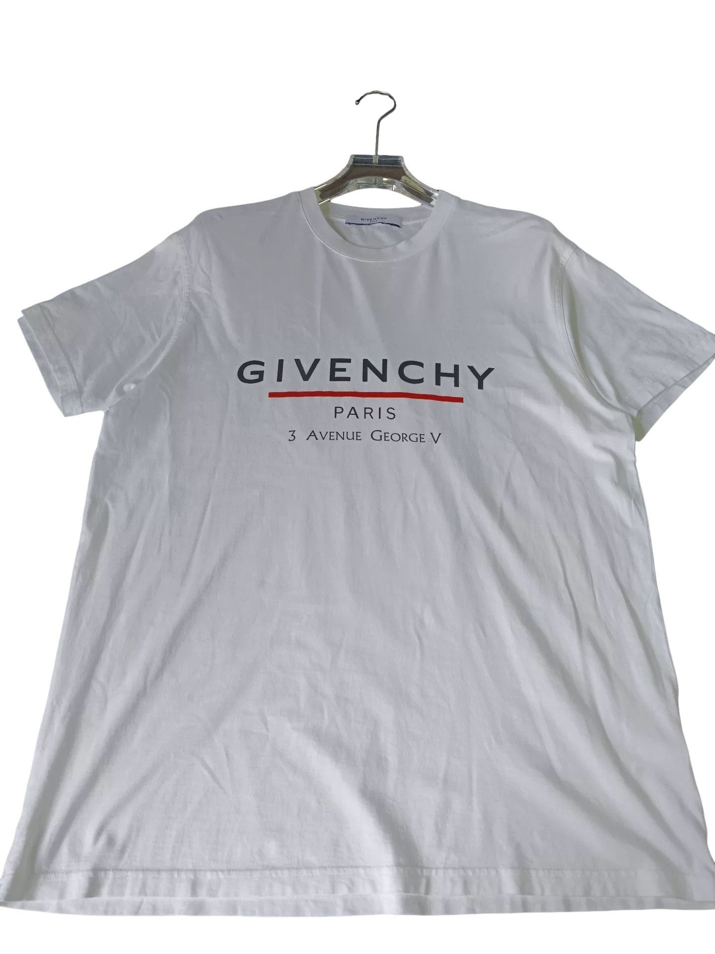 Givenchy Givenchy Logo Print Short Sleeve T-Shirt XS Size US XS / EU 42 / 0 - 1 Thumbnail
