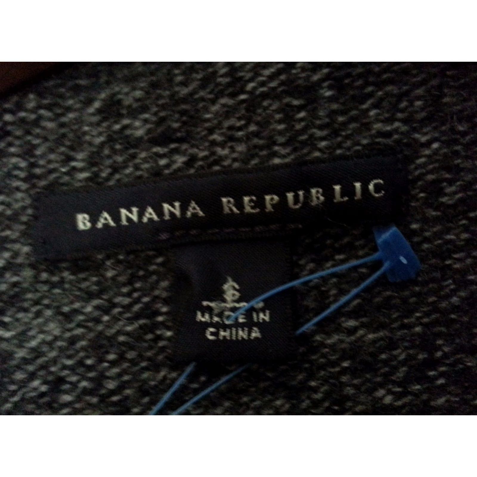 Banana Republic Womens Banana Republic Cardigan Sweater Jacket S Small Grey Gray Cotton Size S / US 4 / IT 40 - 3 Thumbnail