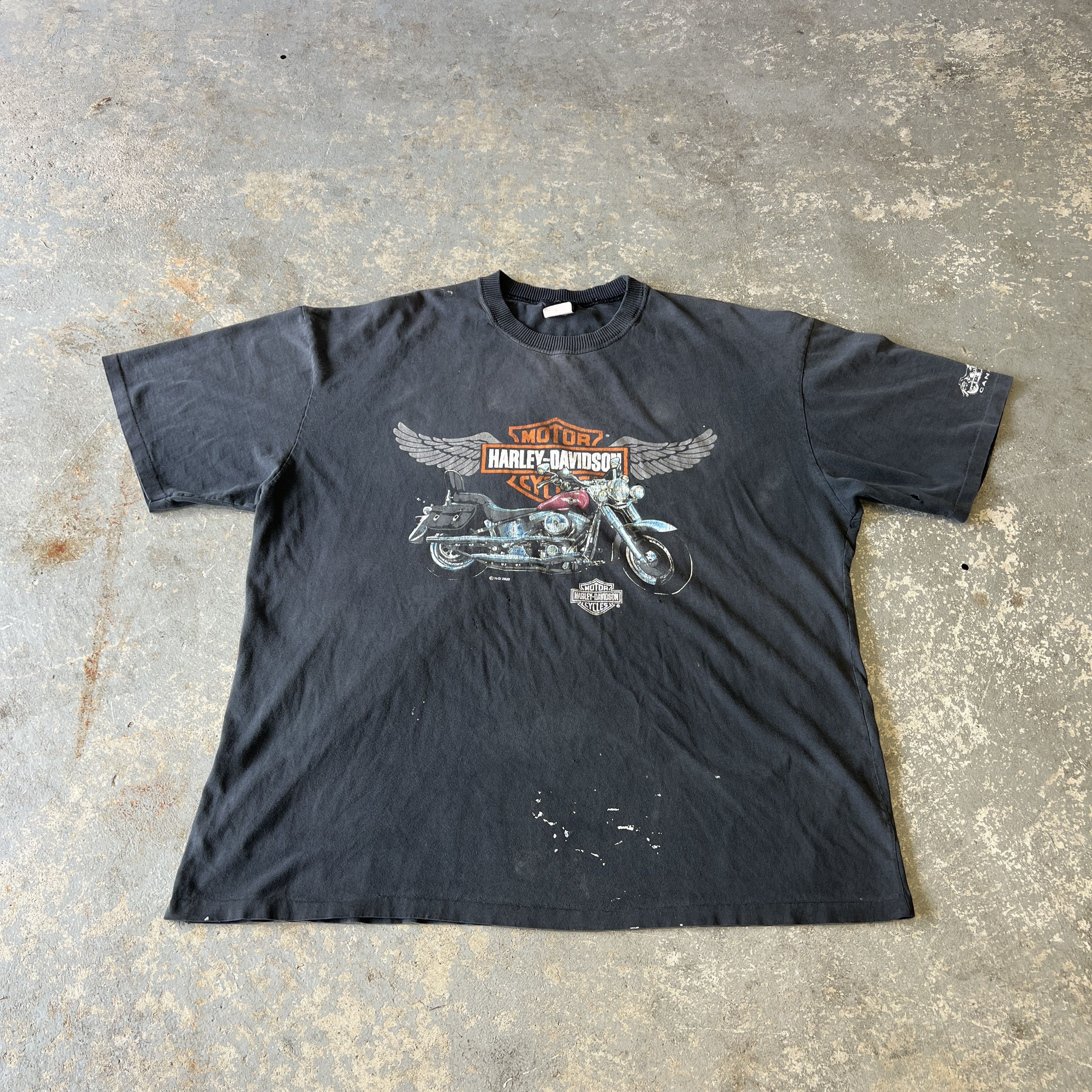 Harley Davidson Vintage Harley Davidson T-Shirt Size US XXL / EU 58 / 5 - 1 Thumbnail