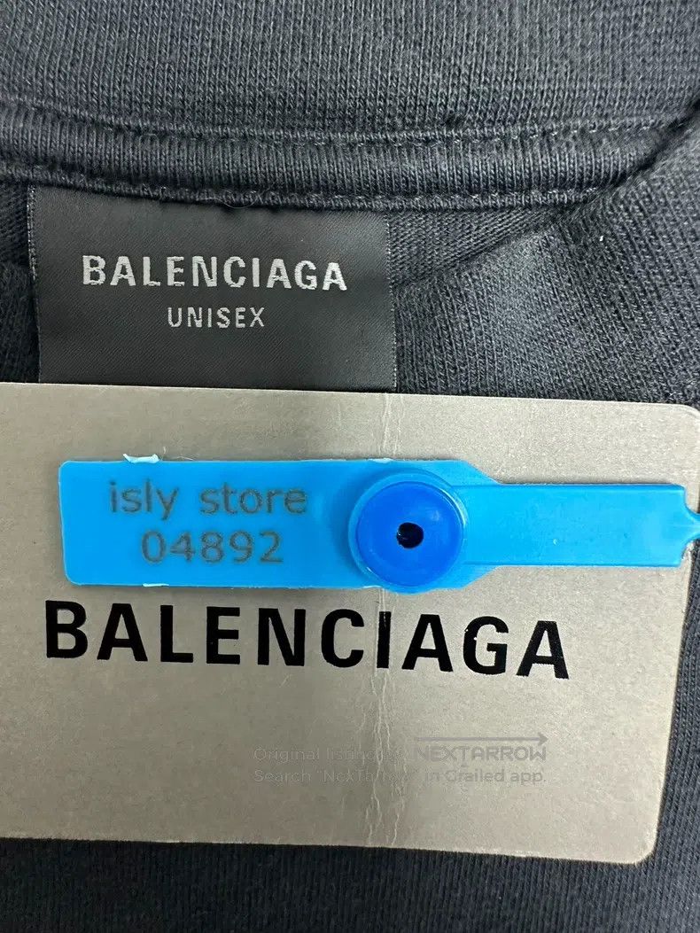 Balenciaga Balenciaga Pattern Printed Short Sleeve Crewneck T-Shirt Size US M / EU 48-50 / 2 - 4 Thumbnail
