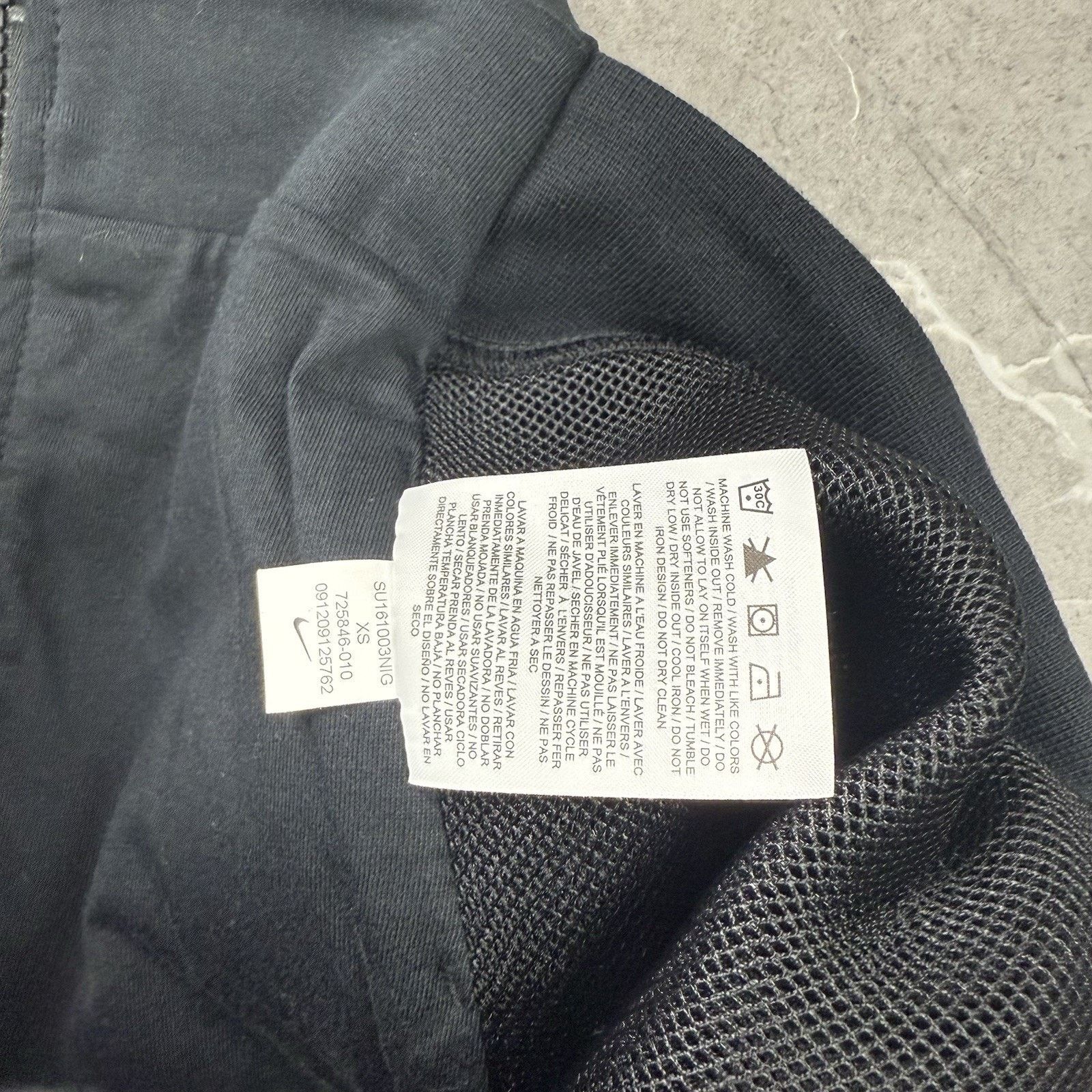 Nike Nike Women’s Tech Fleece Black Fill Zip Cocoon Mesh Vest NWT Size XS / US 0-2 / IT 36-38 - 6 Thumbnail