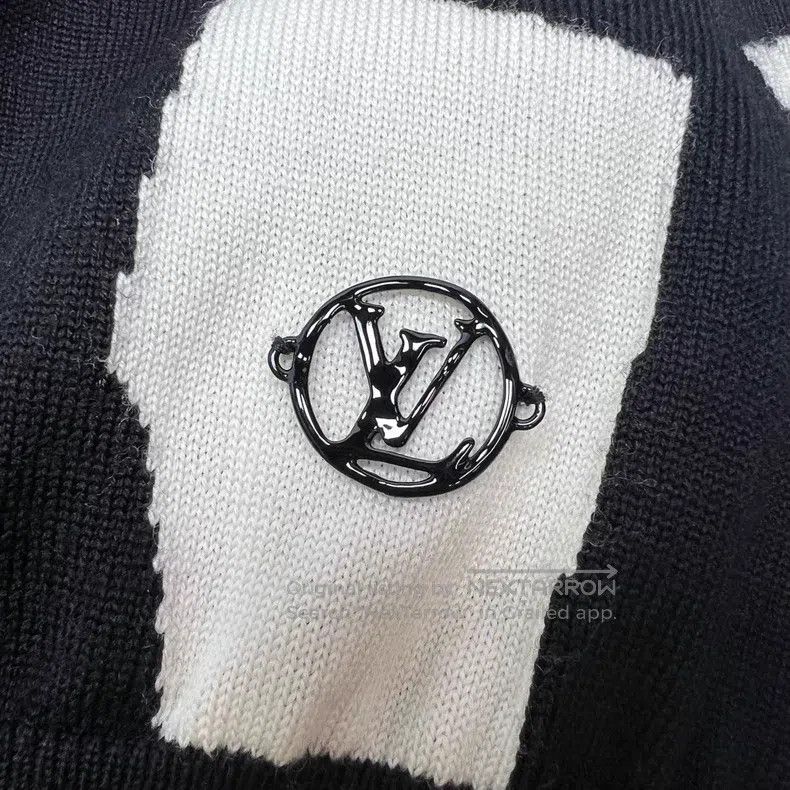 Louis Vuitton Louis Vuitton SS23 intarsia abstract crewneck long-sleeve Size US L / EU 52-54 / 3 - 4 Thumbnail