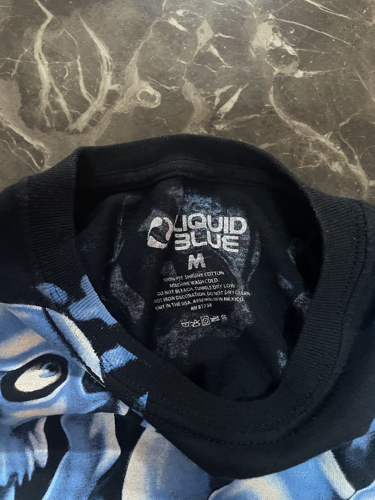 LIQUID BLUE SKULL