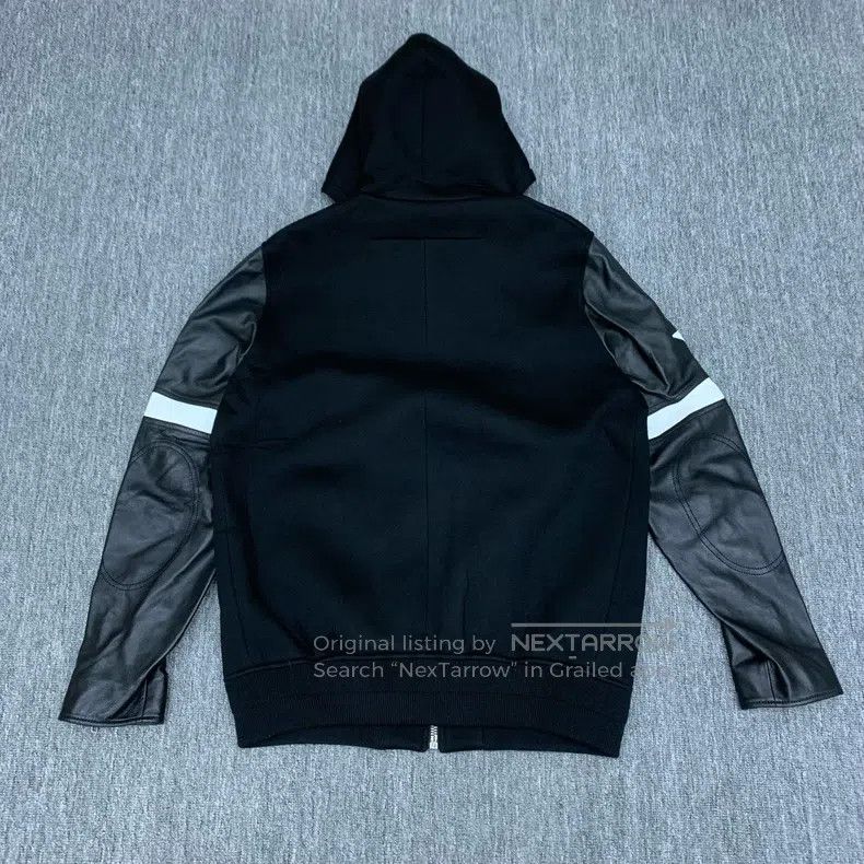 Givenchy Givenchy Black Five-Star Patched Leather Jacket Size US L / EU 52-54 / 3 - 2 Thumbnail