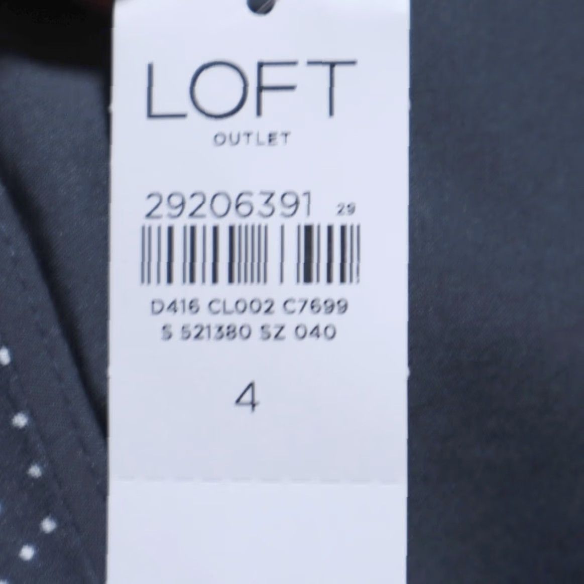 Loft Loft Flair Sleeve Wrap Mini V-Neck 3/4 Sleeve Gray Women's 4 Dress Shirt Womens 4 Gray Loft Flair Sleeve Wrap Mini V-Neck 3/4 Sleeve Dress Size S / US 4 / IT 40 - 5 Thumbnail
