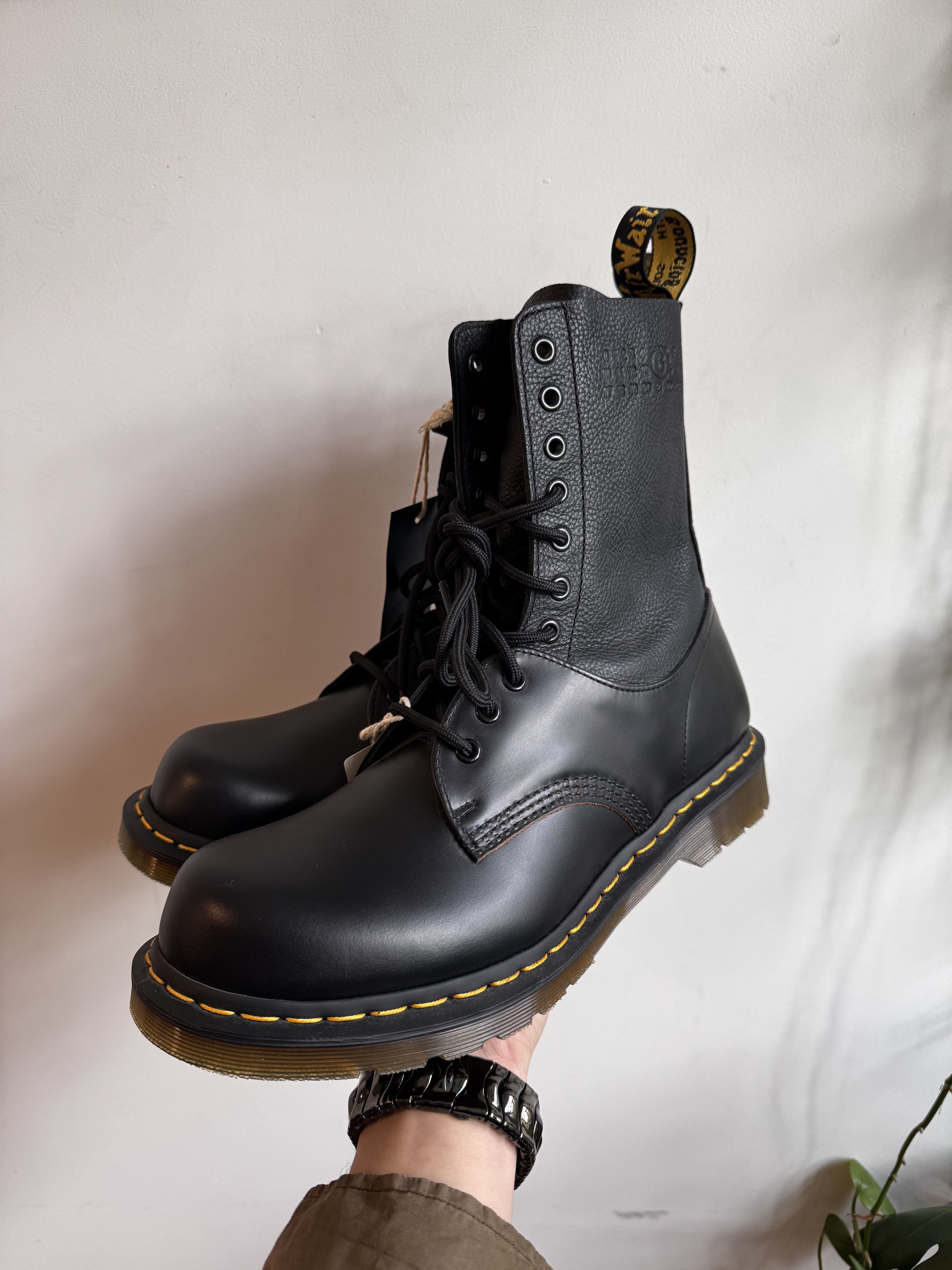 Dr. Martens × MM6 Dr Martens x MM6 Boots Size US10 Size US 10 / EU 43 - 1 Thumbnail