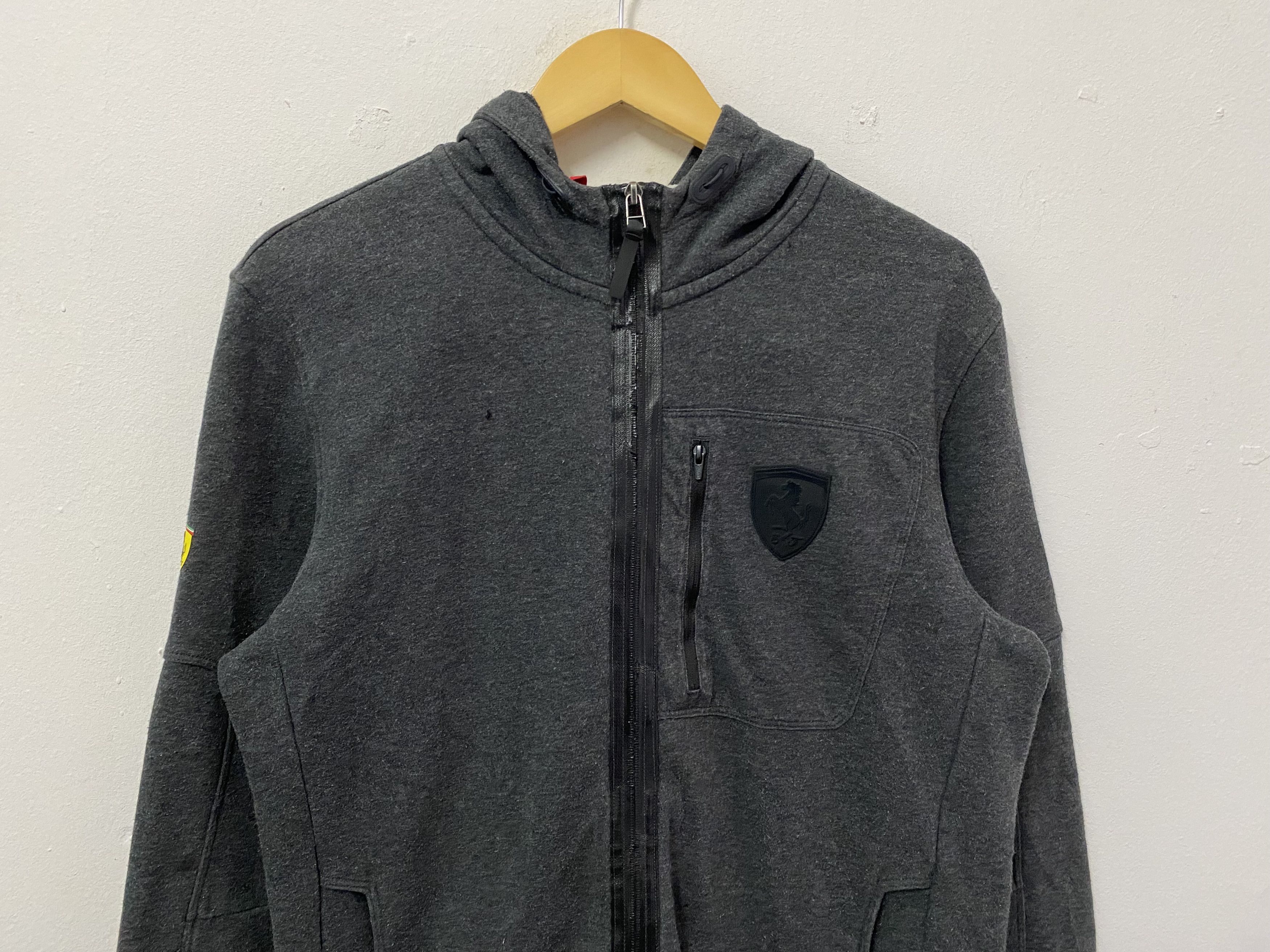 Ferrari × Puma Puma X Ferrari Sweater Hoodie Jacket Size US L / EU 52-54 / 3 - 3 Thumbnail