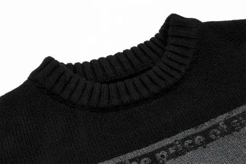 Aran Isles Knitwear Shadows Print Knitwear Crew Neck Gothic Punk Y2k Size US L / EU 52-54 / 3 - 4 Thumbnail