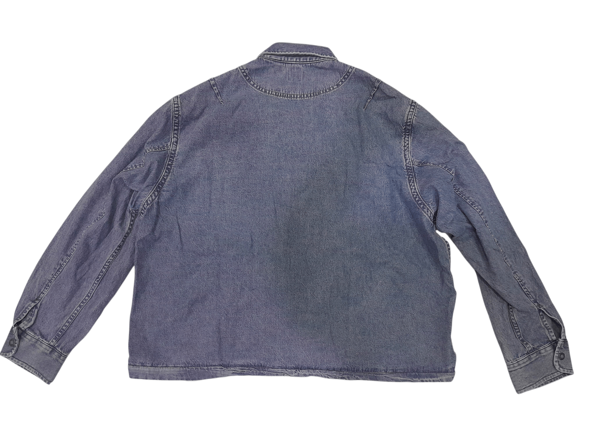 GU × Undercover Undercover Jun Takahashi x GU Oversized Denim Jacket (F514) Size US XL / EU 56 / 4 - 3 Thumbnail