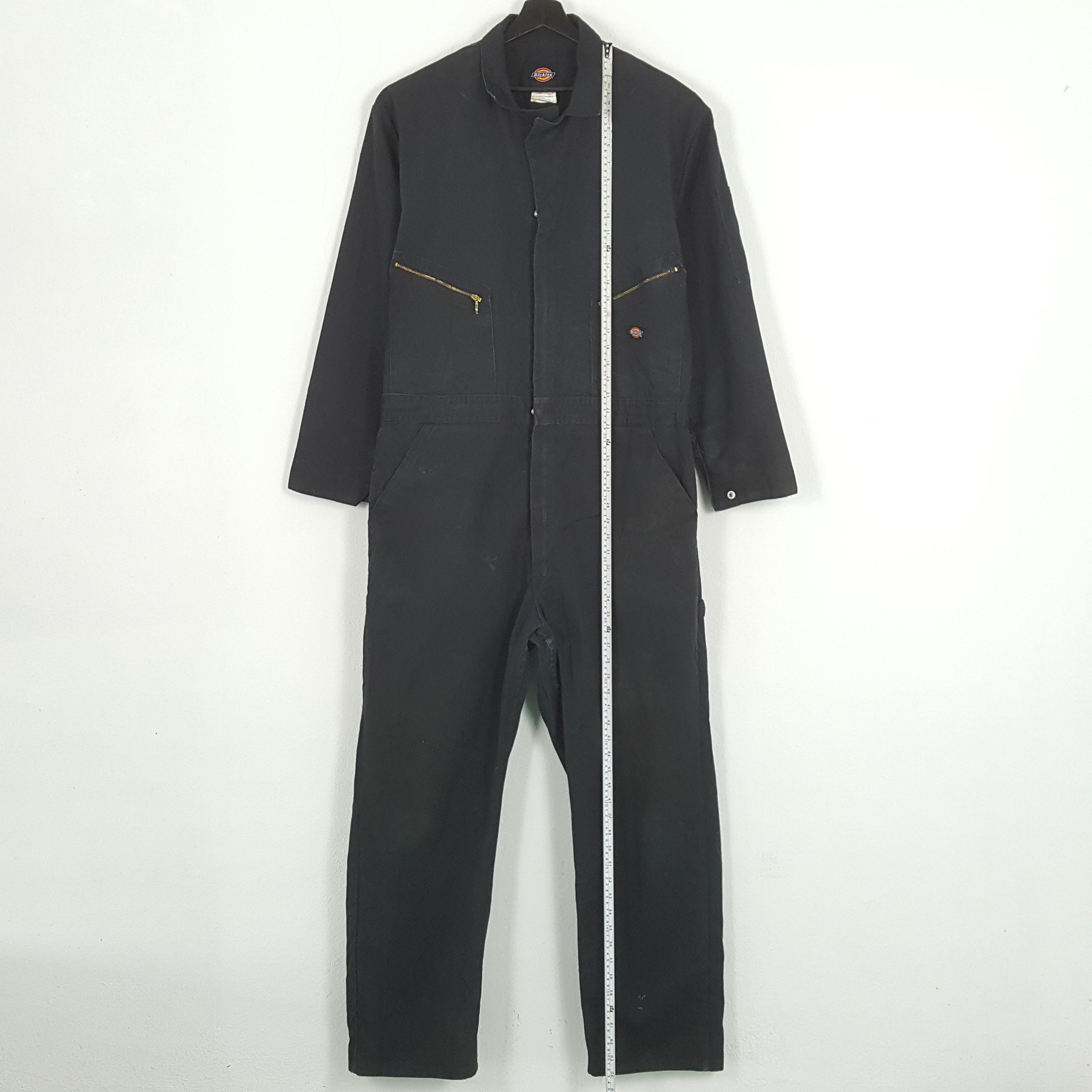 Dickies × Vintage DICKIES X Custom Art SKULL Design Coverall Jacket Size US L / EU 52-54 / 3 - 7 Thumbnail