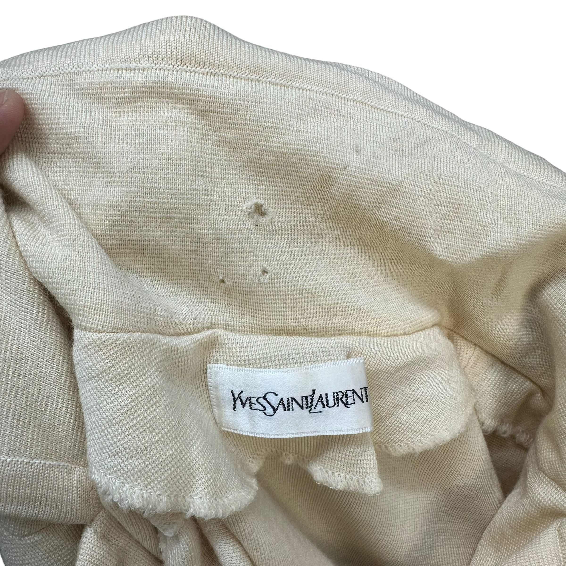 Yves Saint Laurent YVES SAINT LAURENT LONG COAT JACKET #8533-013 Size M / US 6-8 / IT 42-44 - 8 Thumbnail