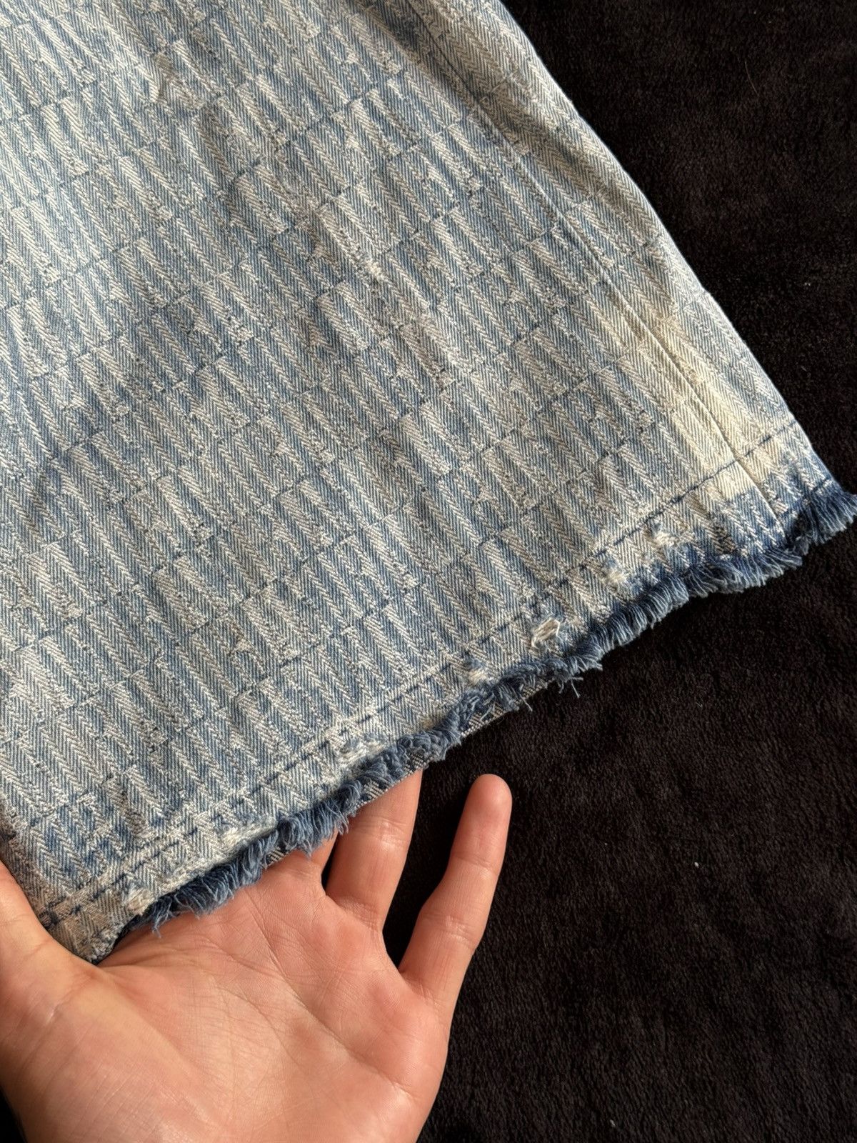 Amiri Amiri Monogram Denim Jeans – Blue Size US 27 - 16 Thumbnail