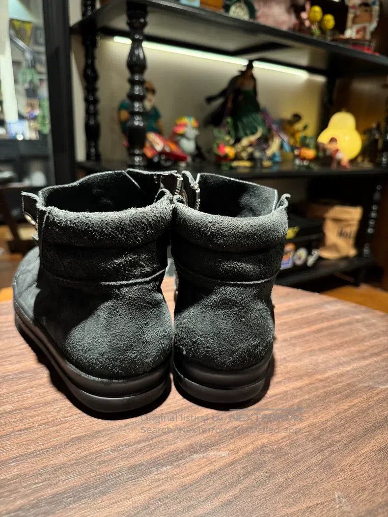 Rick Owens RICK OWENS Color burst suede zip-up boots, black face and Size US 8 / EU 41 - 9 Thumbnail
