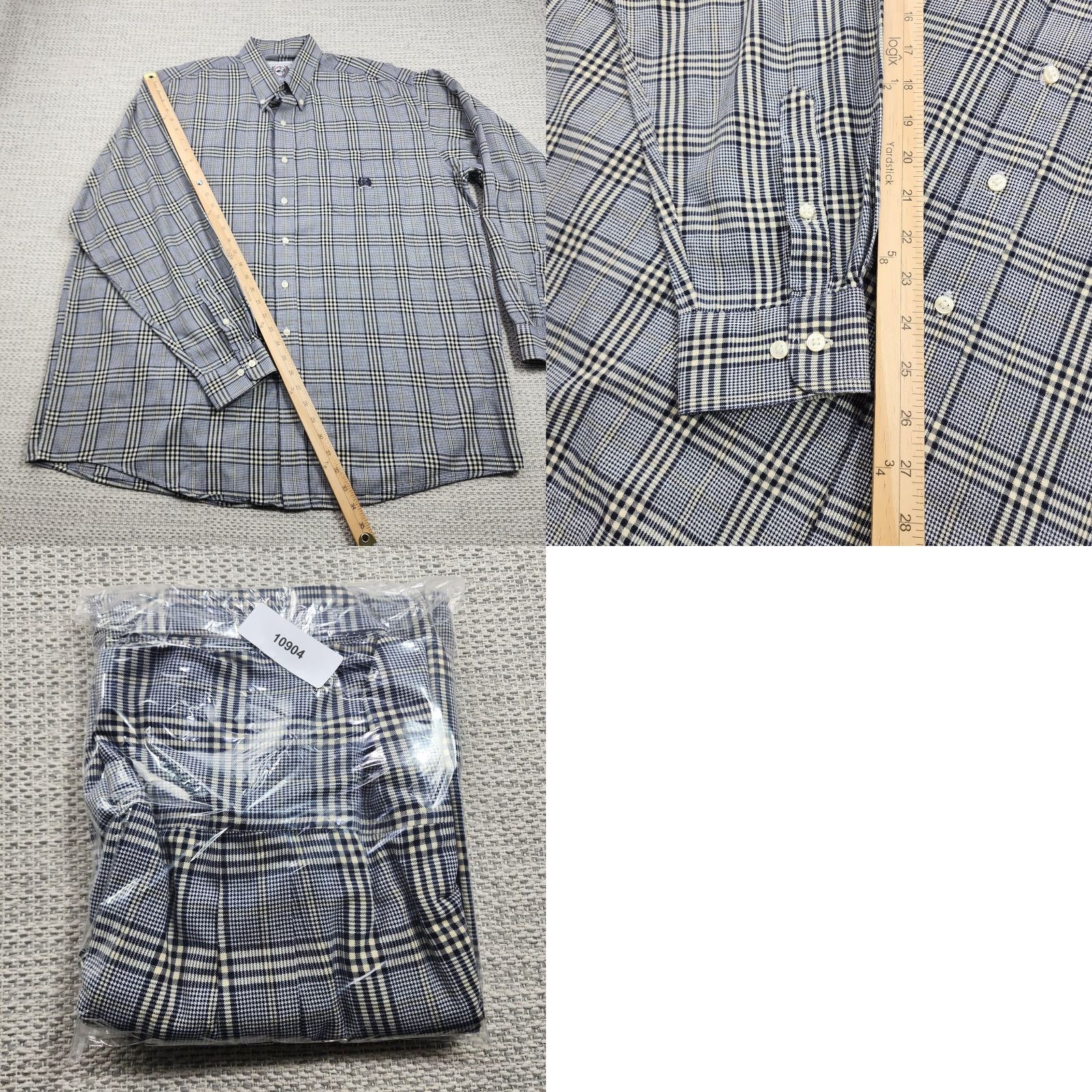 Vintage Cinch Shirt Mens Extra Large Plaid Button Up Long Sleeve Western Cowboy Shirt Size US XL / EU 56 / 4 - 9 Thumbnail