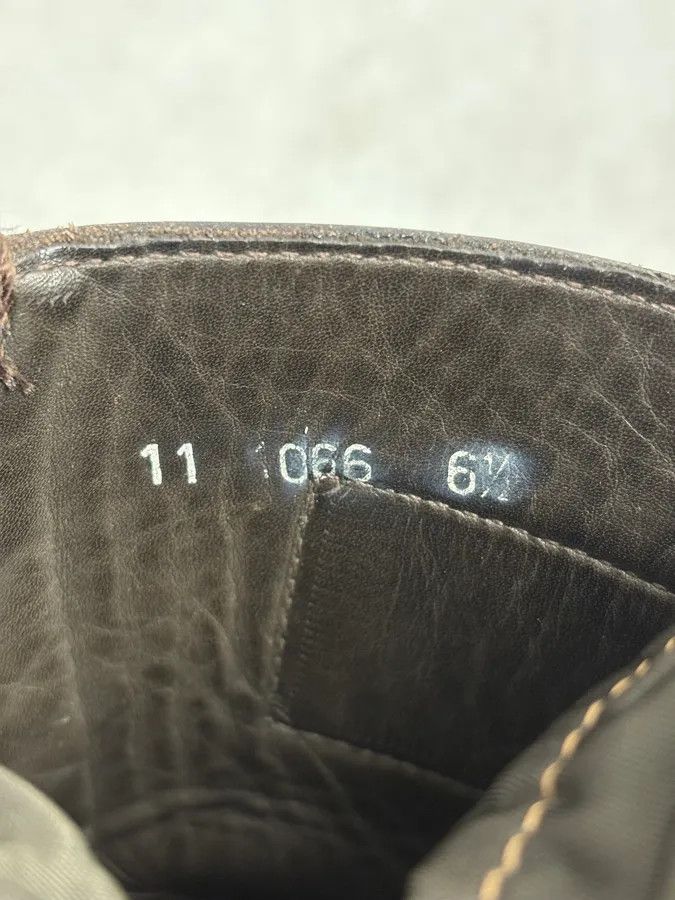 Prada FW1999 Prada Dark Brown Leather Straps Vibram High Boots Size US 7 / EU 40 - 11 Thumbnail