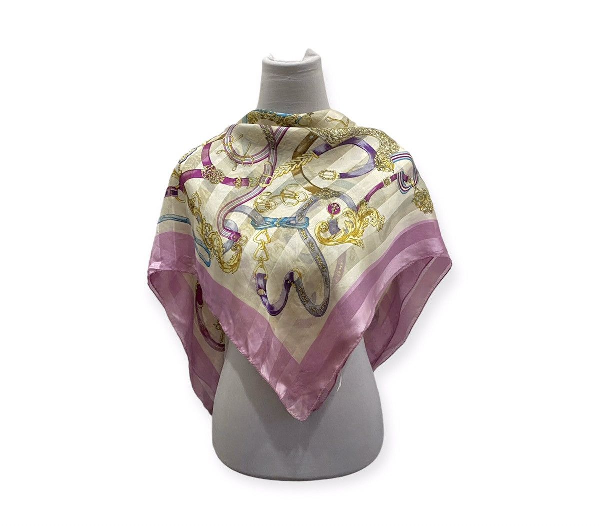 image of Unbrnd Unbrand Design Scarf/handkerchief’S/pocket Square in White, Men's