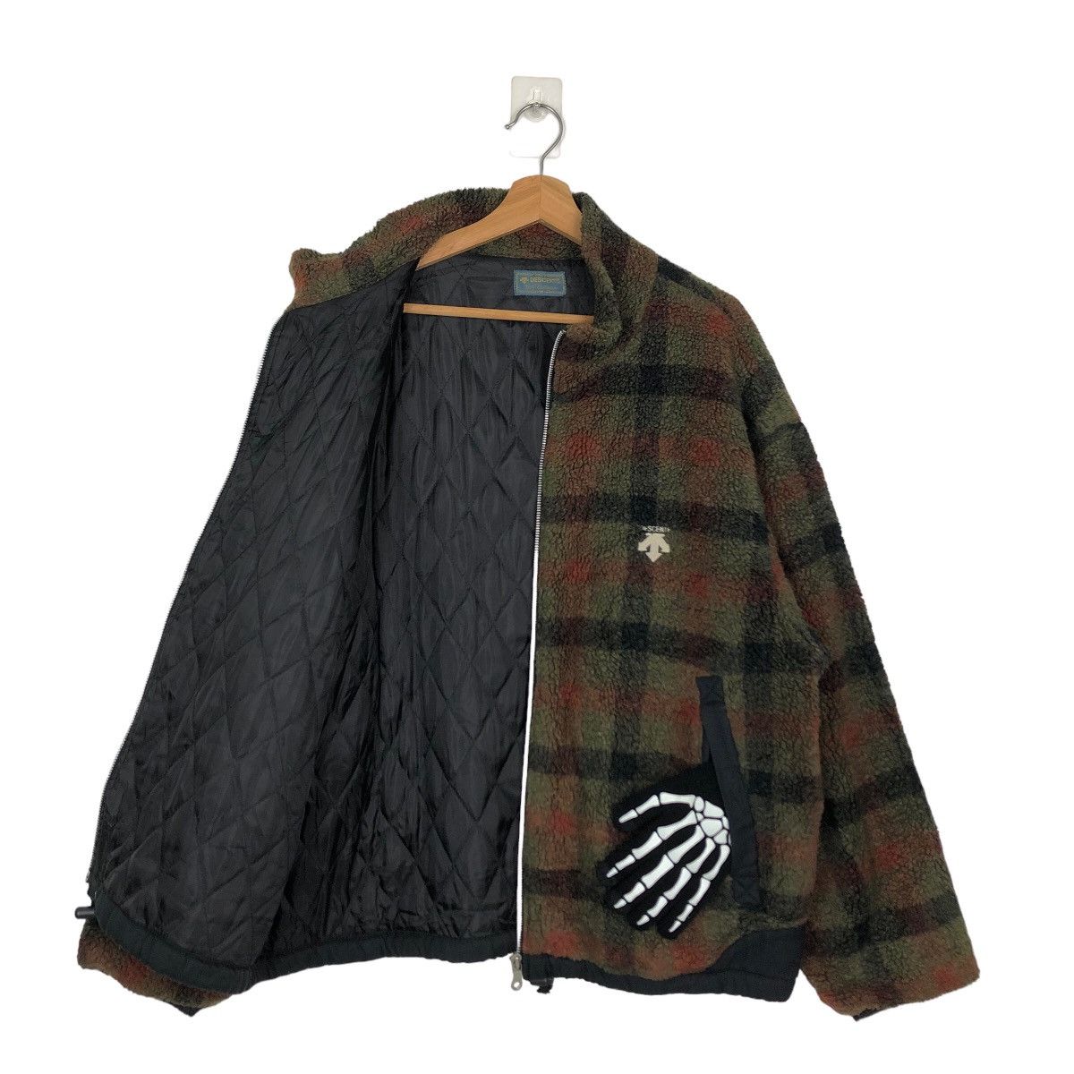 Japanese Brand 🔥90’s VINTAGE DESCENTE FLEECE SHERPA JACKET TARTAN DESIGN Size US M / EU 48-50 / 2 - 8 Thumbnail