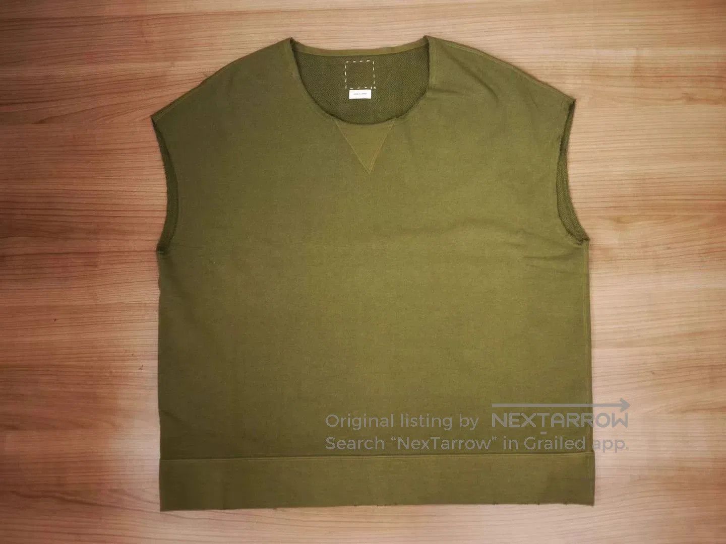 Visvim visvim mondo sweat in olive green. Size US S / EU 44-46 / 1 - 1 Thumbnail
