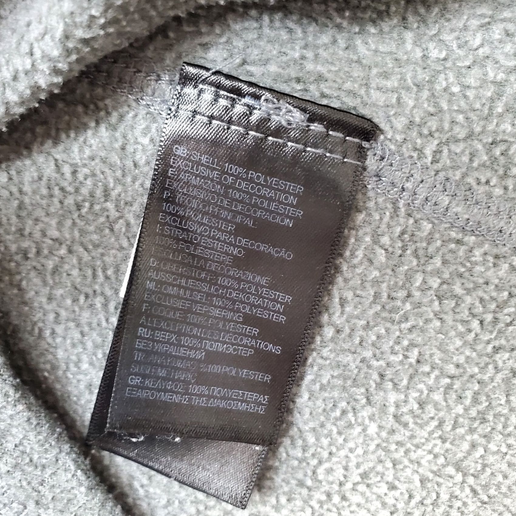 The North Face The North Face Sweatshirt Womens Small Gray Fleece Regular Mock Neck Quarter Zip Size S / US 4 / IT 40 - 5 Thumbnail