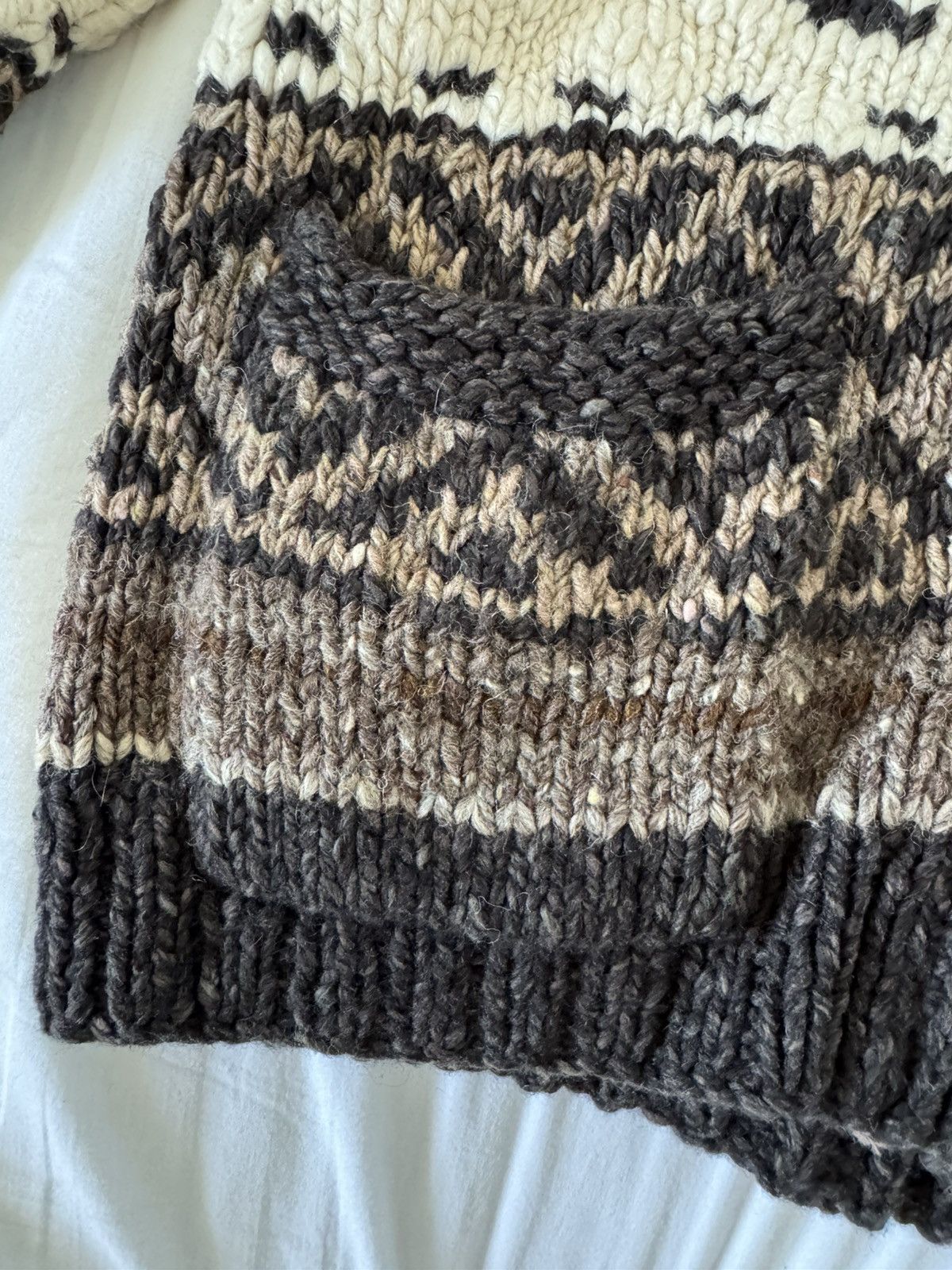 Ralph Lauren Ralph Lauren handknit buffalo bison cardigan Size US S / EU 44-46 / 1 - 3 Thumbnail