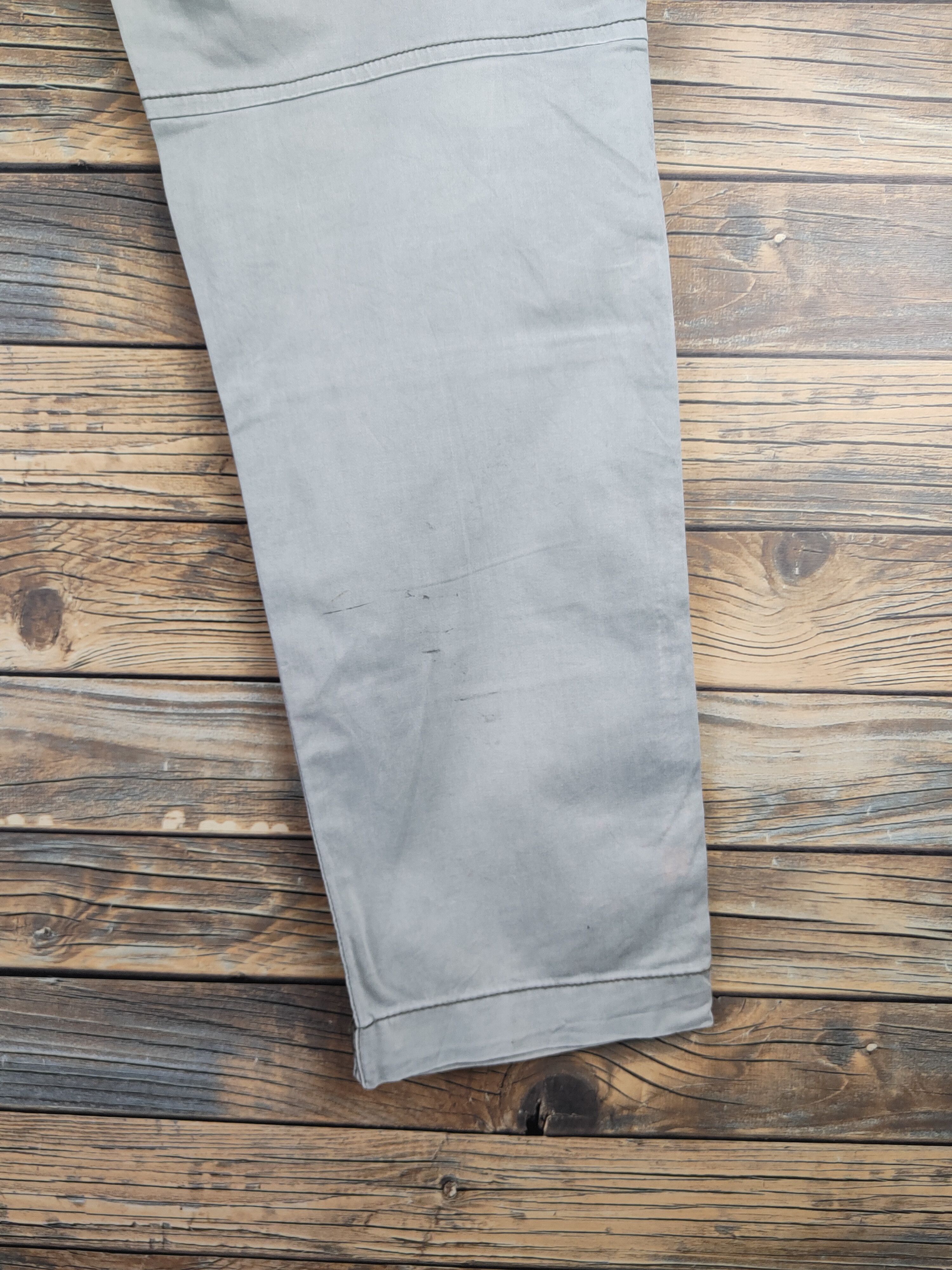 Japanese Brand DL I'z Frontier Soft Green Multipocket Cargo Pants #46-249T Size US 32 / EU 48 - 13 Thumbnail