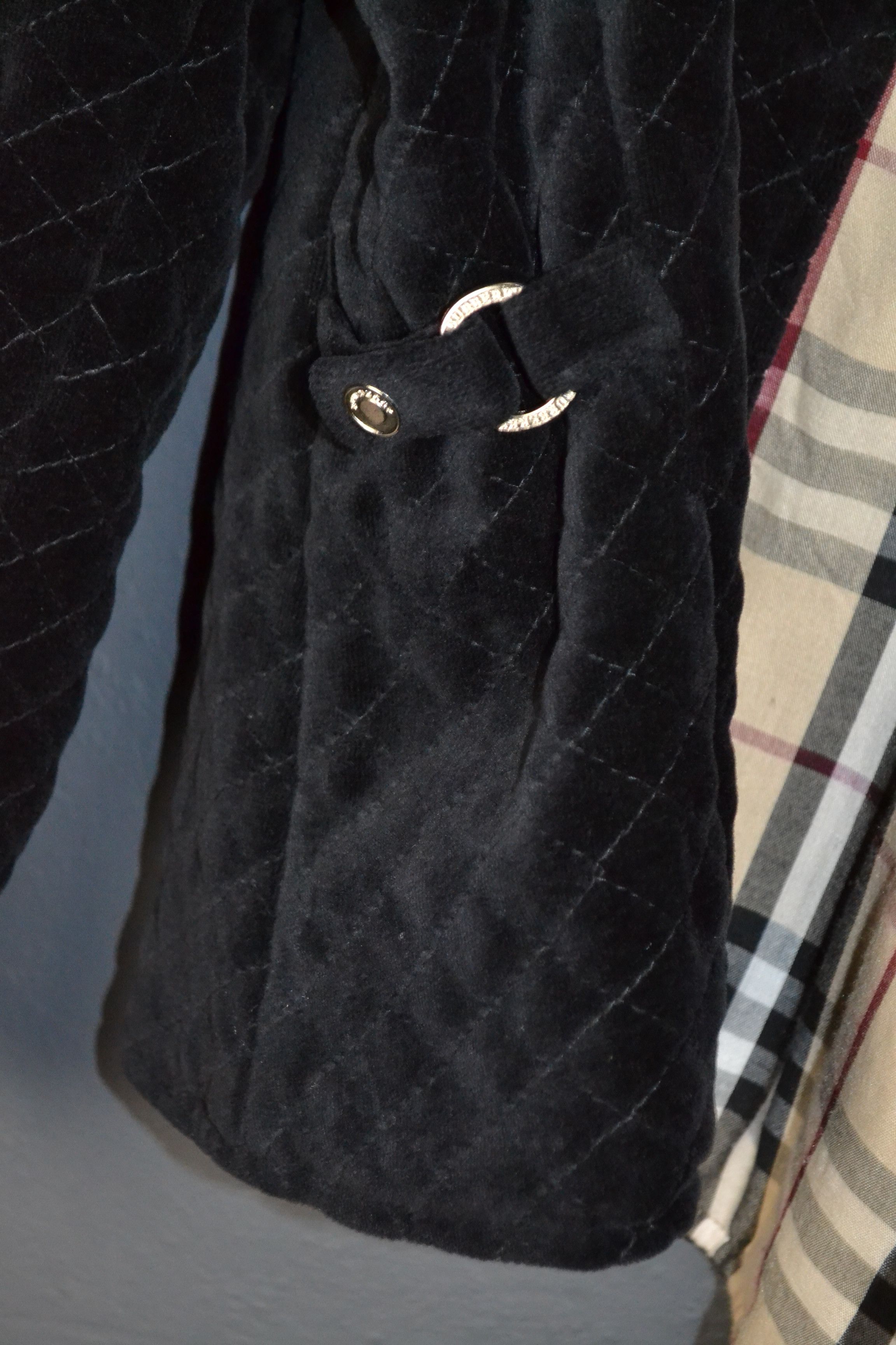 Burberry Burberry Velvet Vintage 42 size Quilted Jacket Check Size M / US 6-8 / IT 42-44 - 11 Thumbnail