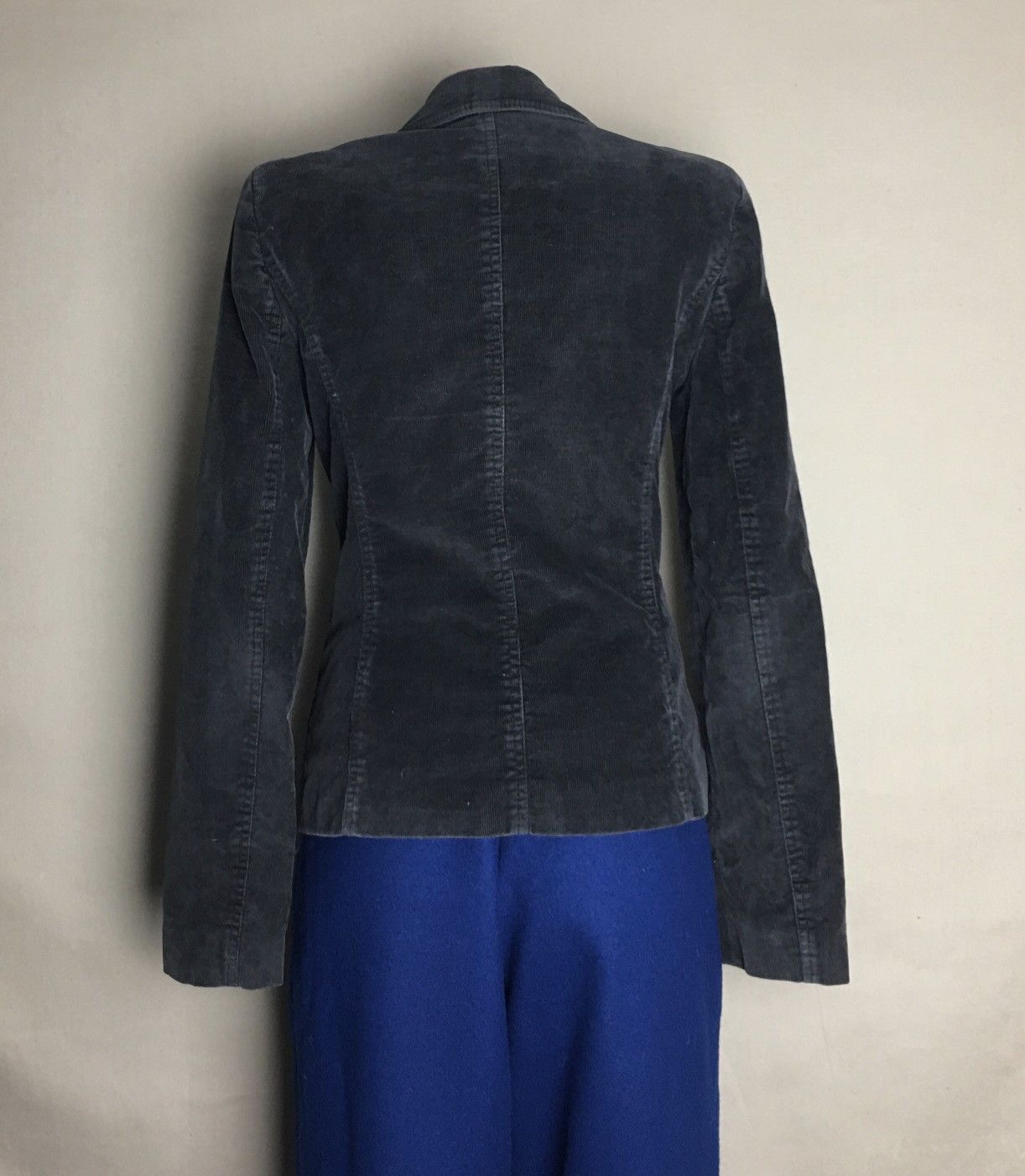 Designer × Moschino × Velvet Moschino Jeans Donna Womens Velvet Jacket Size EU38 US8 Size M / US 6-8 / IT 42-44 - 4 Thumbnail