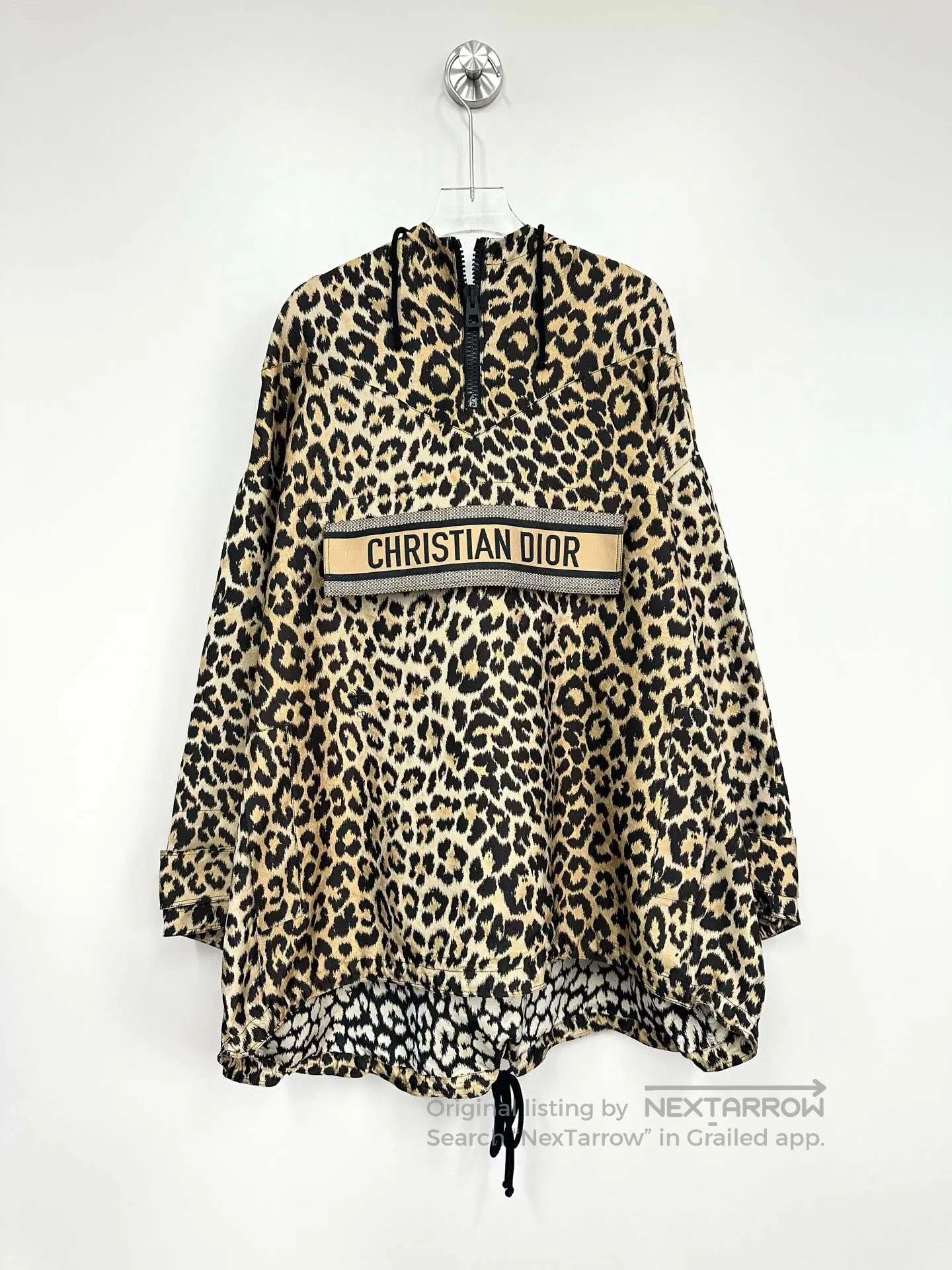 Dior Dior Leopard print letter logo hooded windbreaker| Size US S / EU 44-46 / 1 - 1 Thumbnail