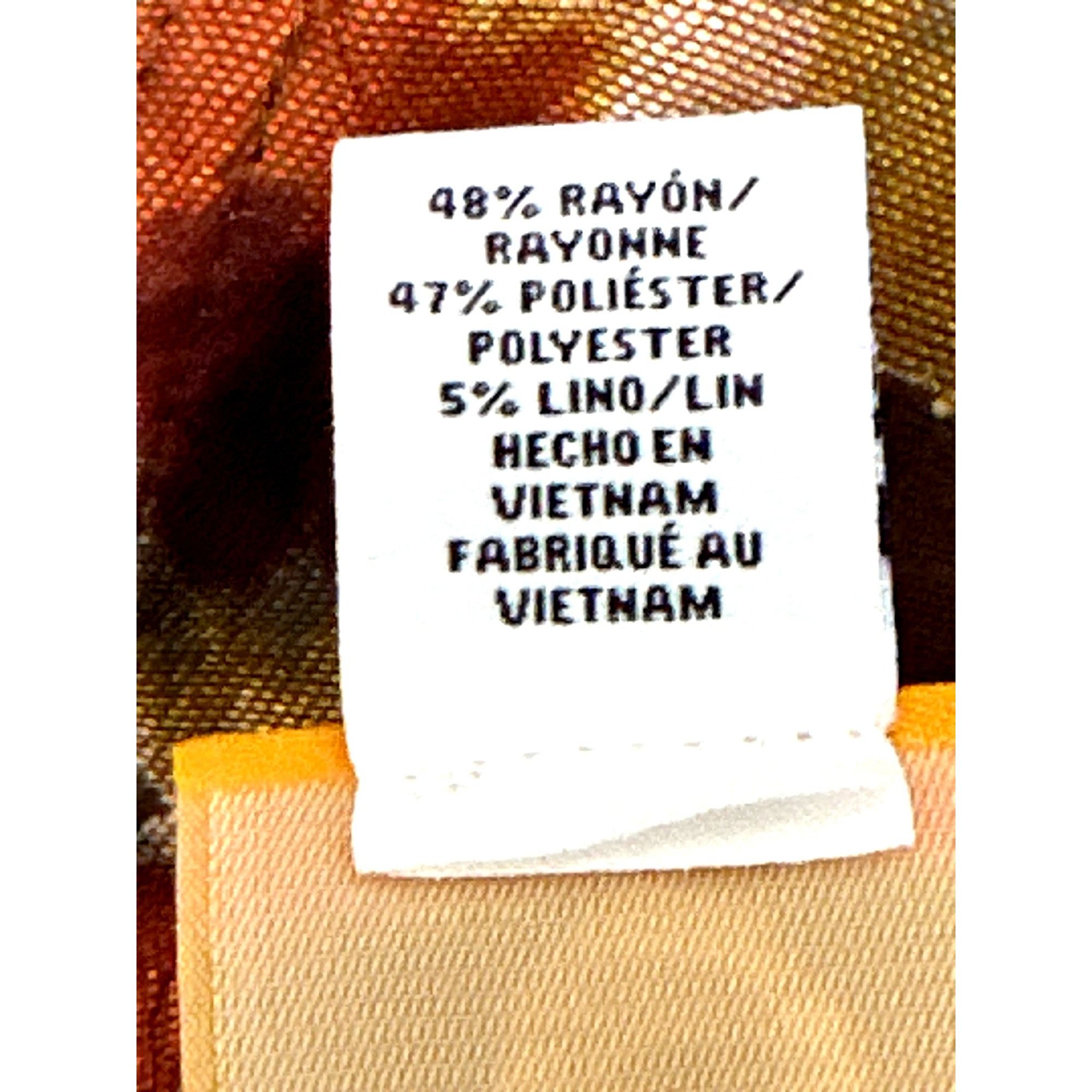 Other Ruby Rd Size 10 Autumn Print Mandarin Collar Button Jacket Size L / US 10 / IT 46 - 8 Thumbnail