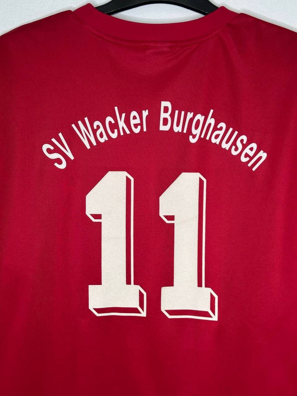 Adidas Adidas SV Wacker Burghausen Football Soccer Jersey Red #11 Size US XL / EU 56 / 4 - 10 Thumbnail