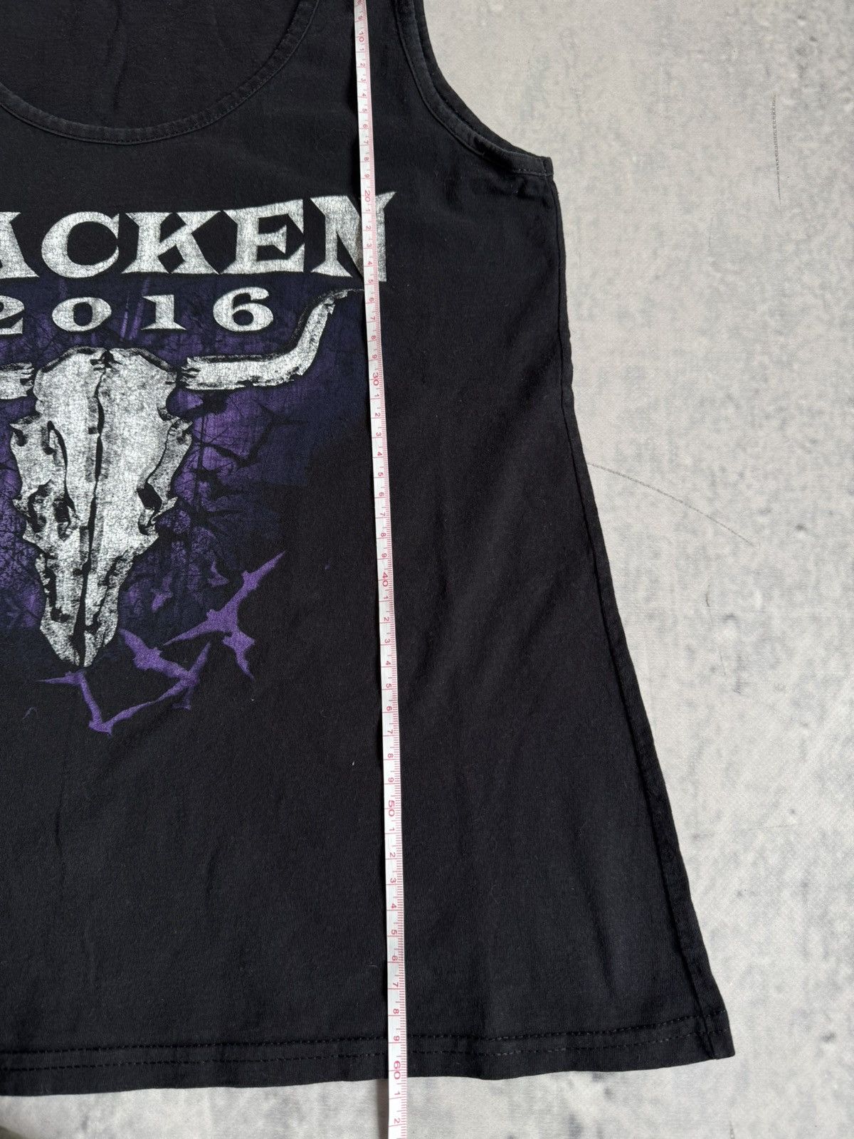 Band Tees × Vintage Vintage metal tank top tee Wacken immortal 2016 tour Size US L / EU 52-54 / 3 - 7 Thumbnail