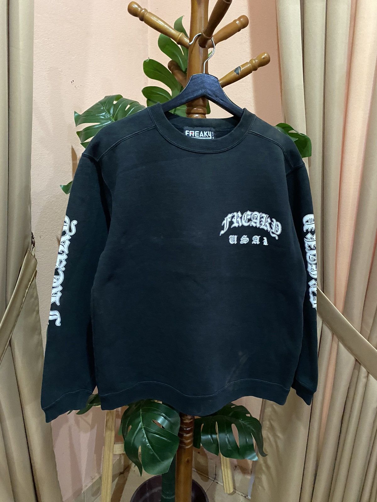 Other VINTAGE Y2K FREAKY 619 SWEATSHIRT Size US M / EU 48-50 / 2 - 5 Thumbnail