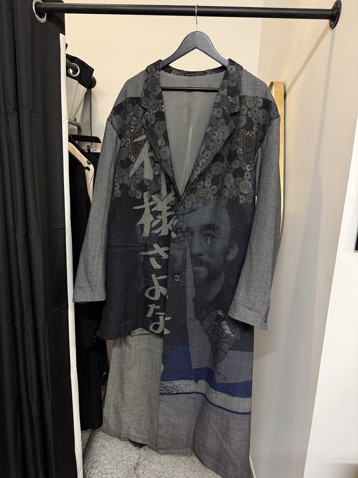 Yohji Yamamoto Yohji Yamamoto AW18 Kamisama Sayonara coat Size US L / EU 52-54 / 3 - 1 Thumbnail
