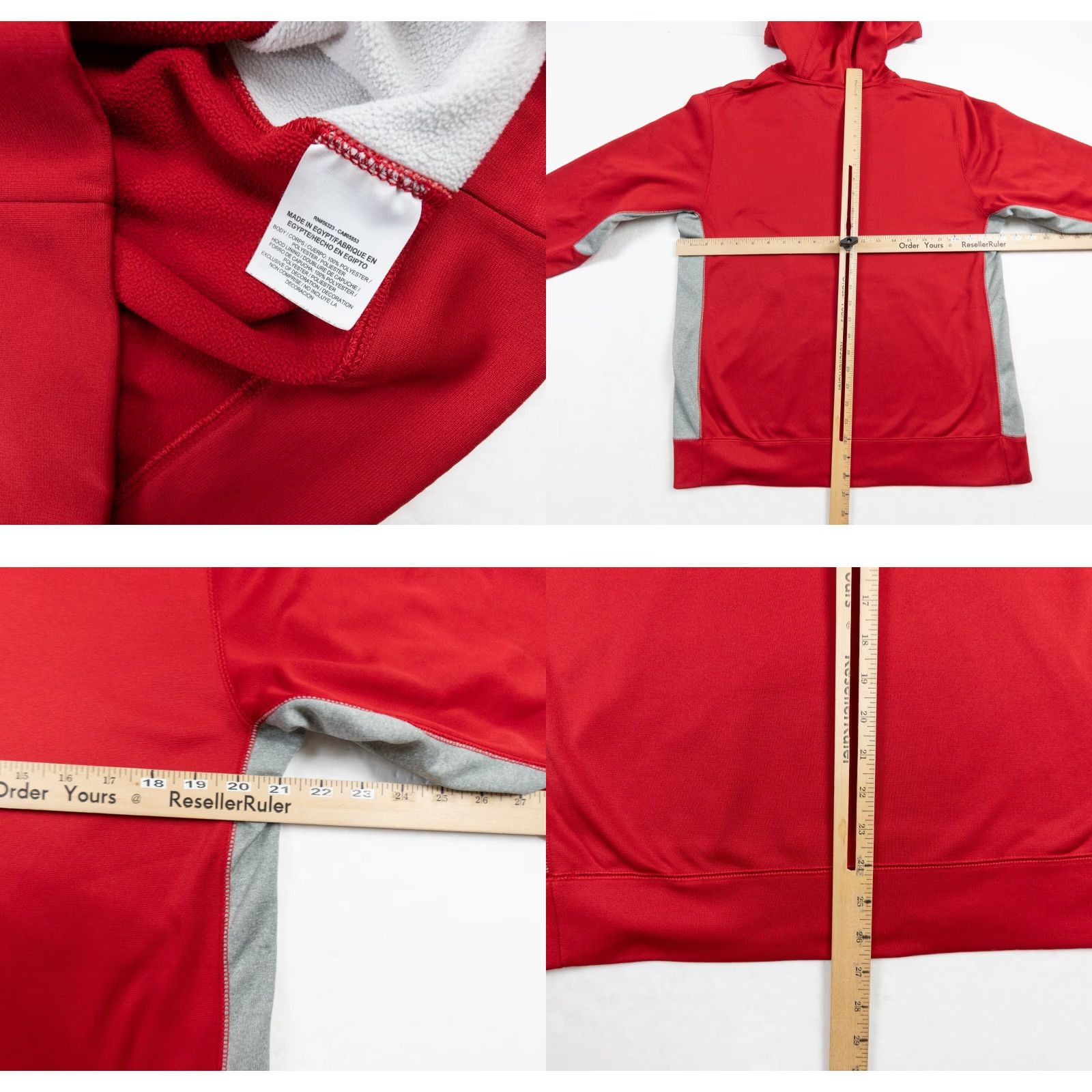 Nike Nike Sweatshirt Mens Medium Red Hoodie Pullover Therma Fit Sweater Swoosh Adult Size US M / EU 48-50 / 2 - 8 Thumbnail