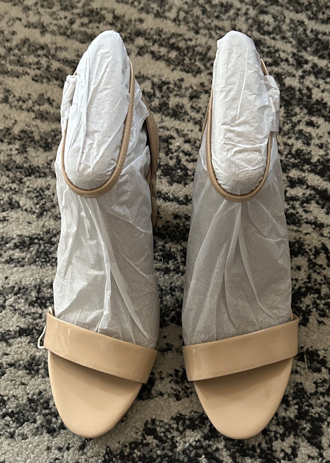 Sam Edelman SAM EDELMAN Yaro faux patent-leather sandals size US 9.5 Size US 9.5 / IT 39.5 - 3 Thumbnail