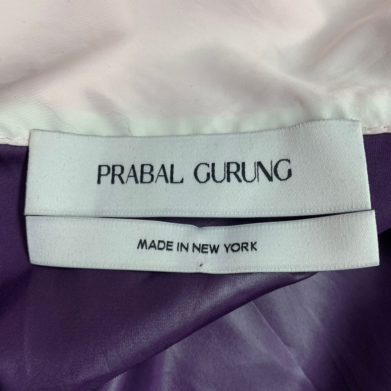 Prabal Gurung PRABAL GURUNG M Purple Orange Pink Color Block Nylon Jacket Size US M / EU 48-50 / 2 - 5 Thumbnail